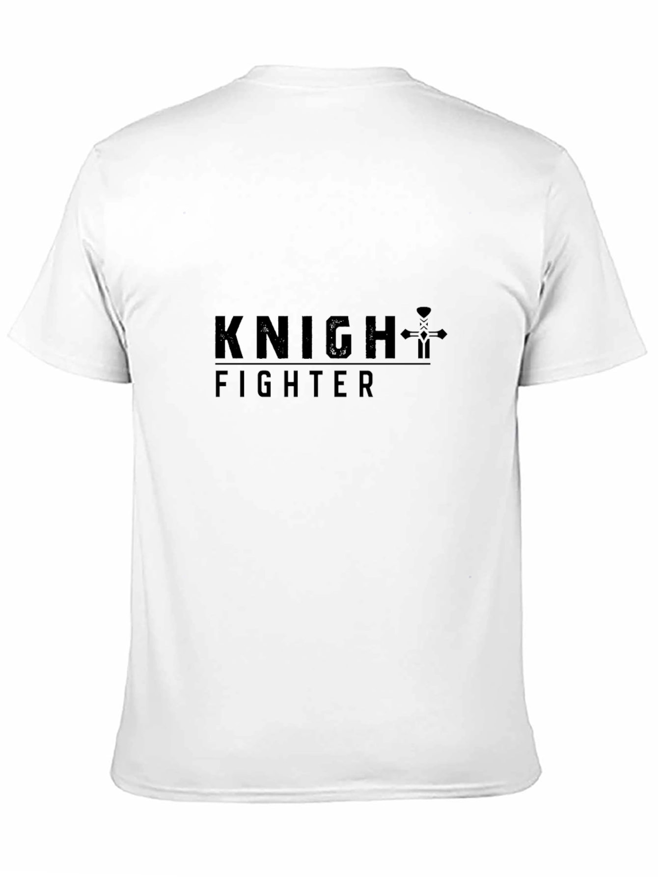 Black Knight Fighter Black T-Shirt view 11