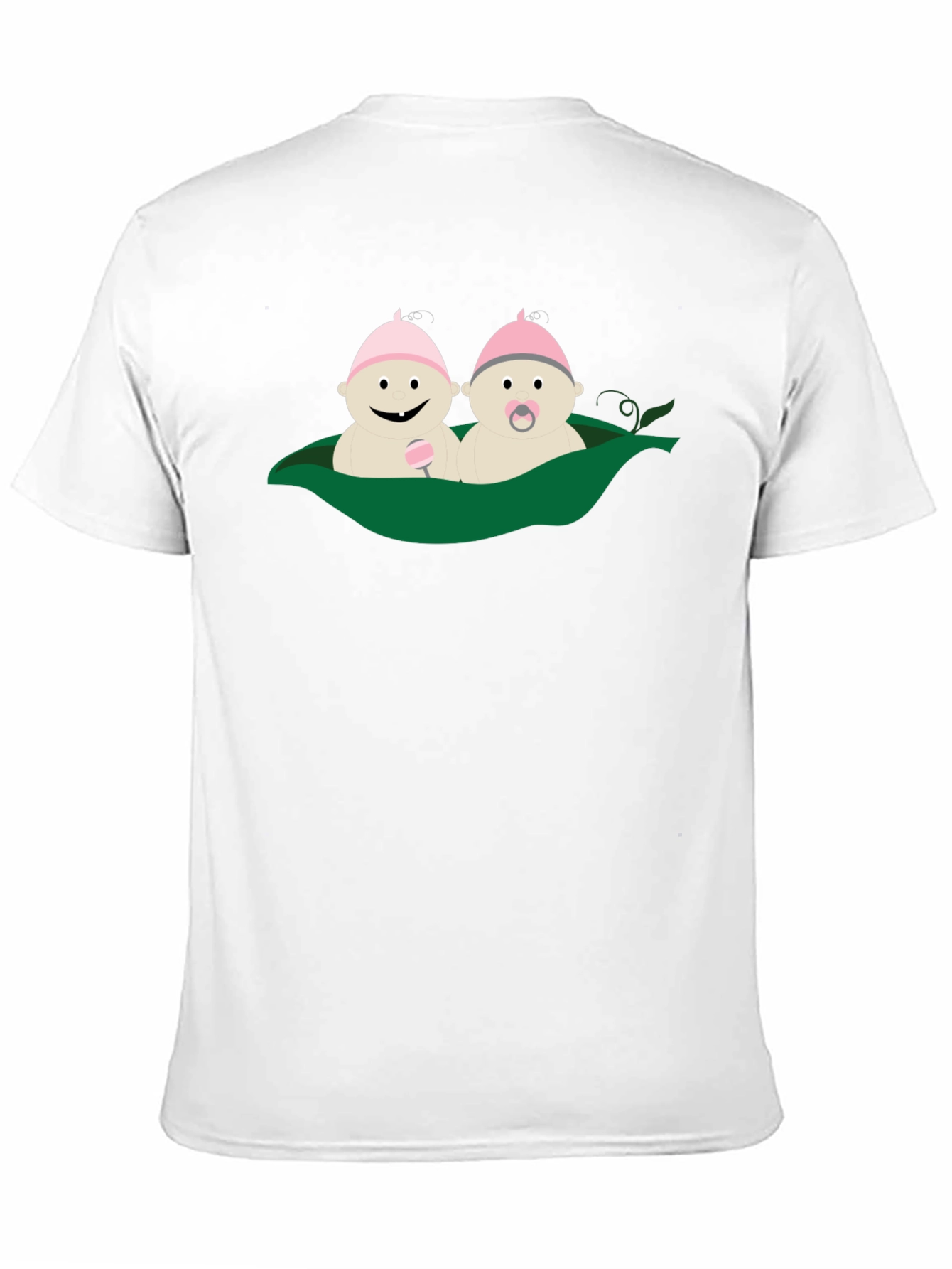 Black Two Peas in a Pod Graphic Tee view 11