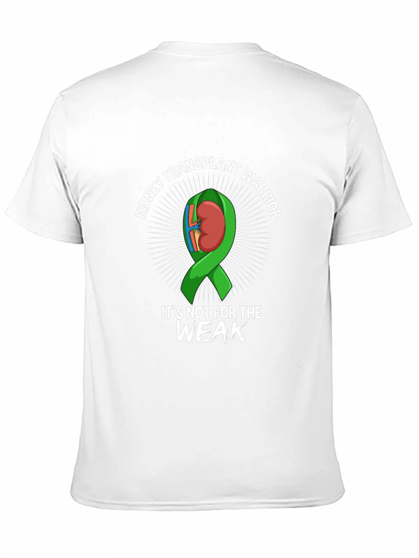 Black Kidney Transplant Warrior Graphic Tee view 11