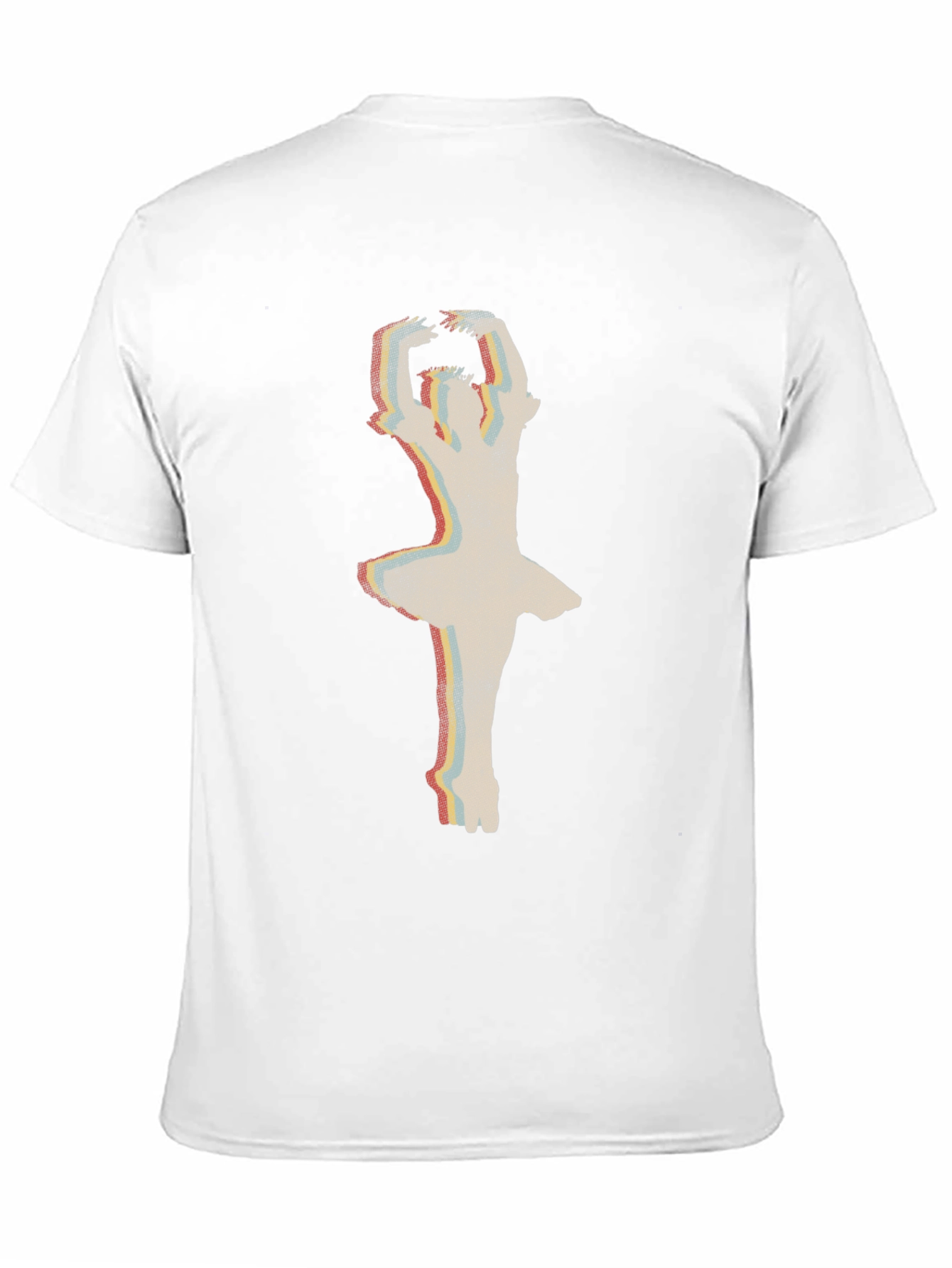 Black Ballerina Graphic Tee - Vintage Style Black Shirt view 11