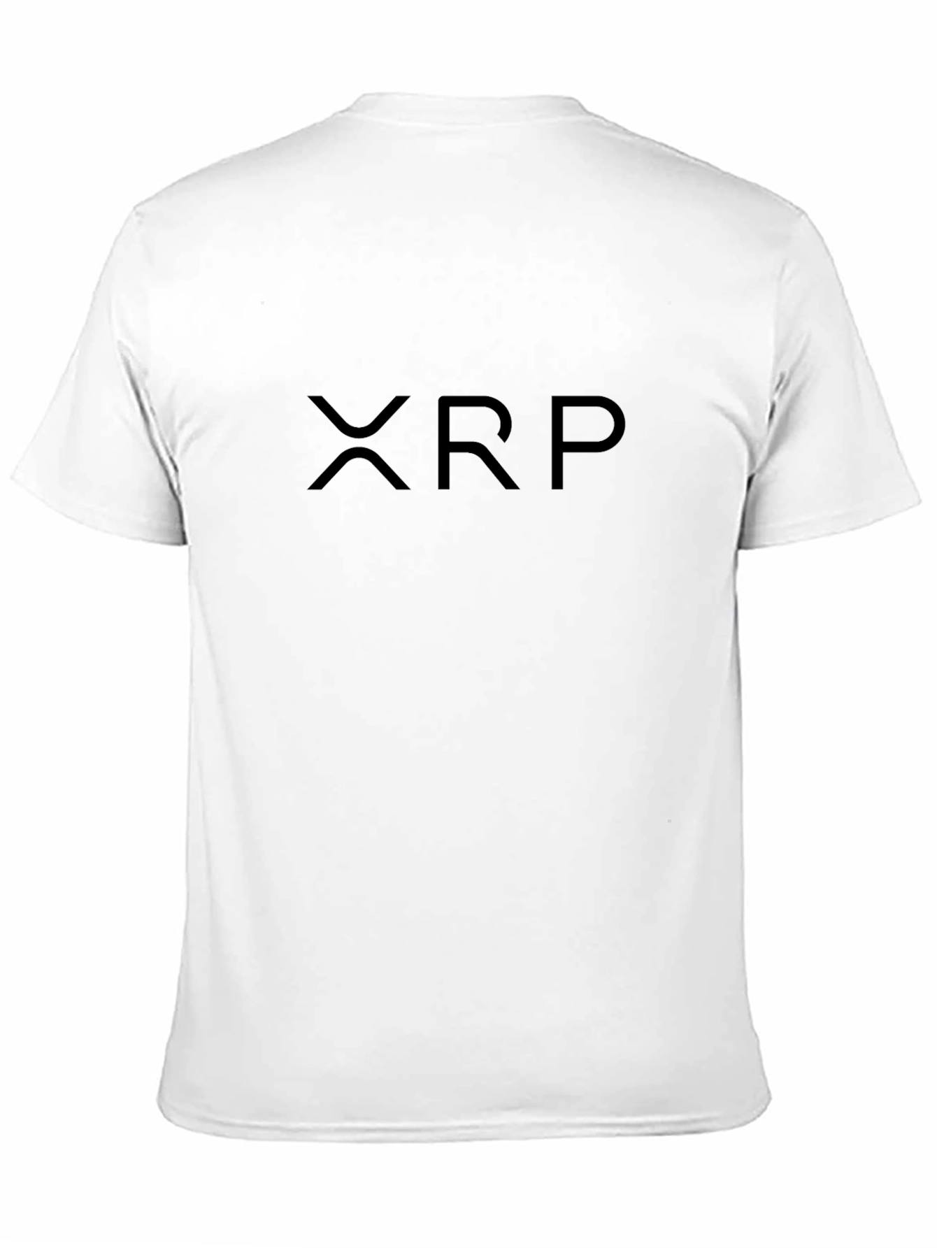 Black XRP Crypto Logo Graphic T-Shirt - Black view 11