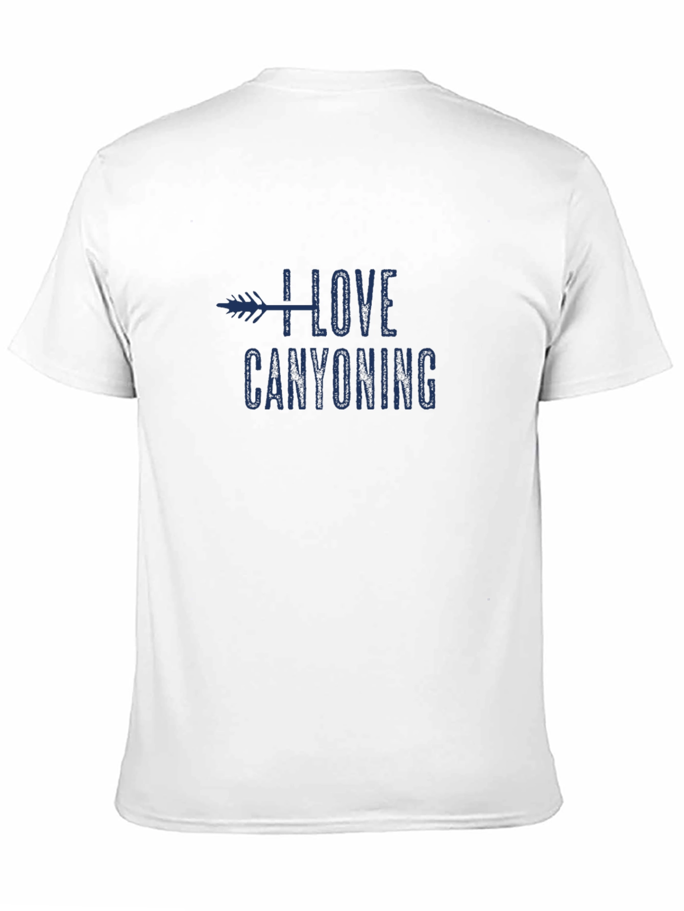Black I Love Canyoning T-Shirt - Black Graphic Tee view 11