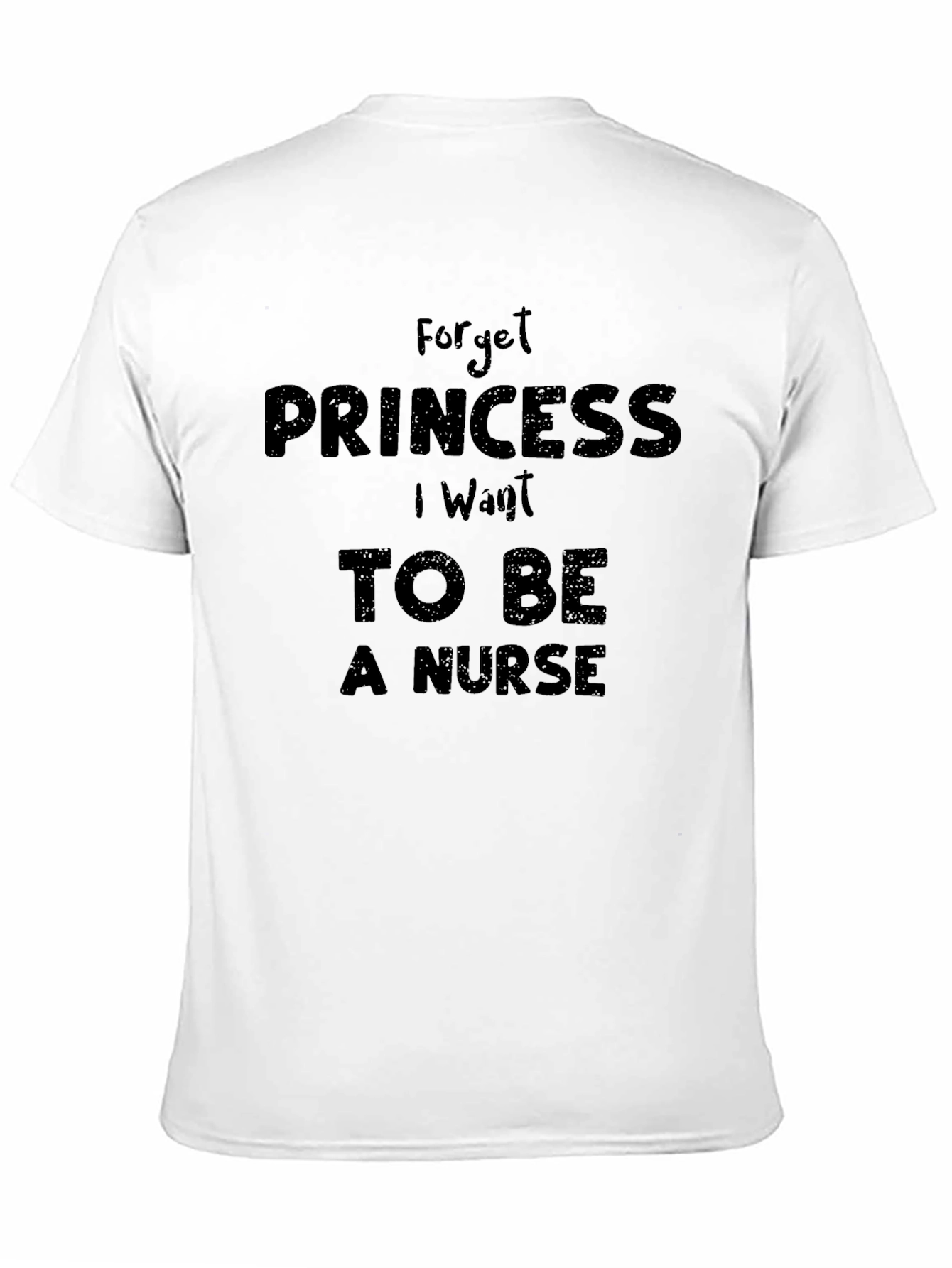 Black Forget Princess, Nurse T-Shirt - Comfortable & Stylish view 11