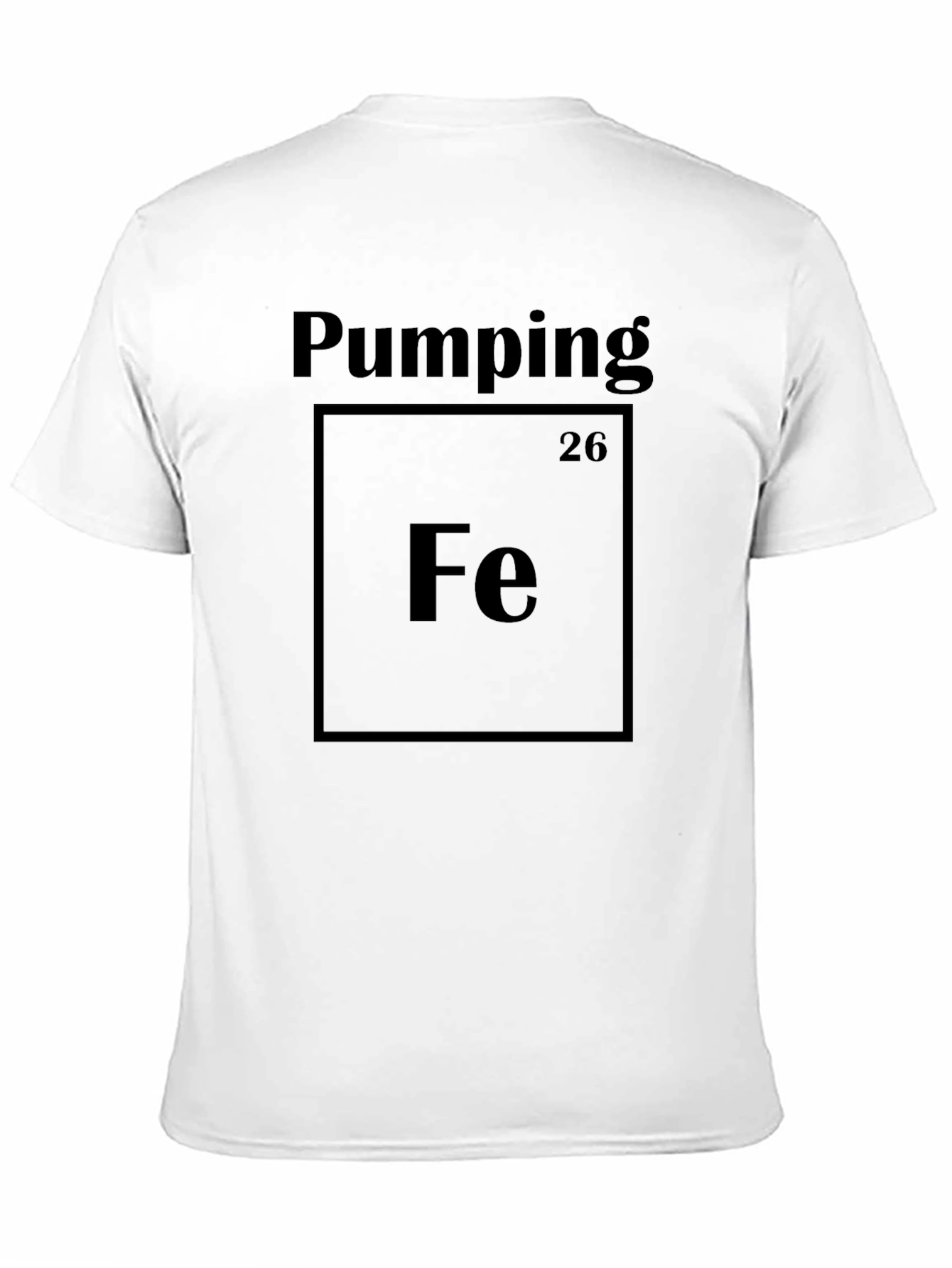 Pumping Iron T-Shirt - Gym & Workout Humor Tee - 11