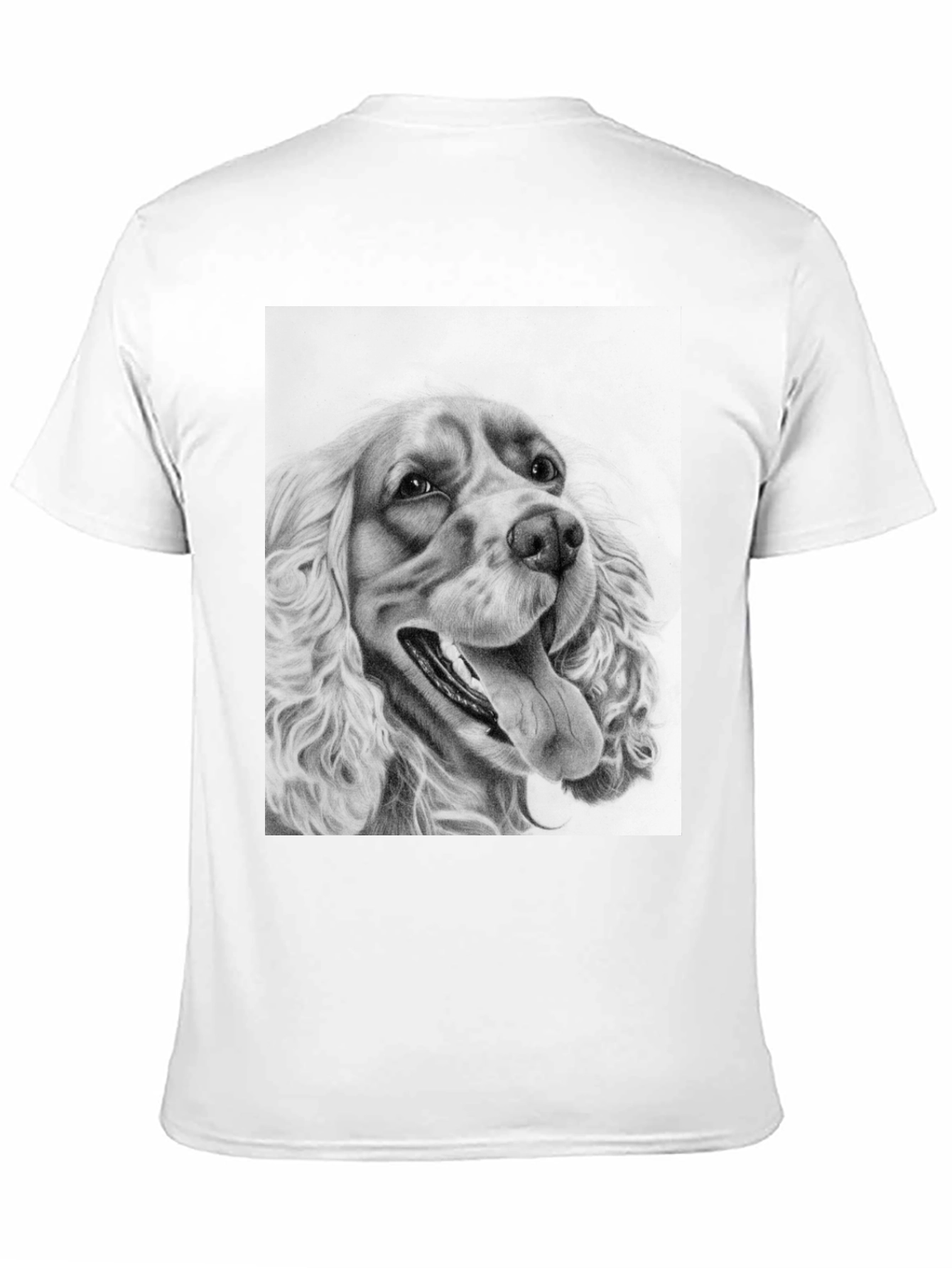 Black Dog Portrait Graphic Tee - Black view 11
