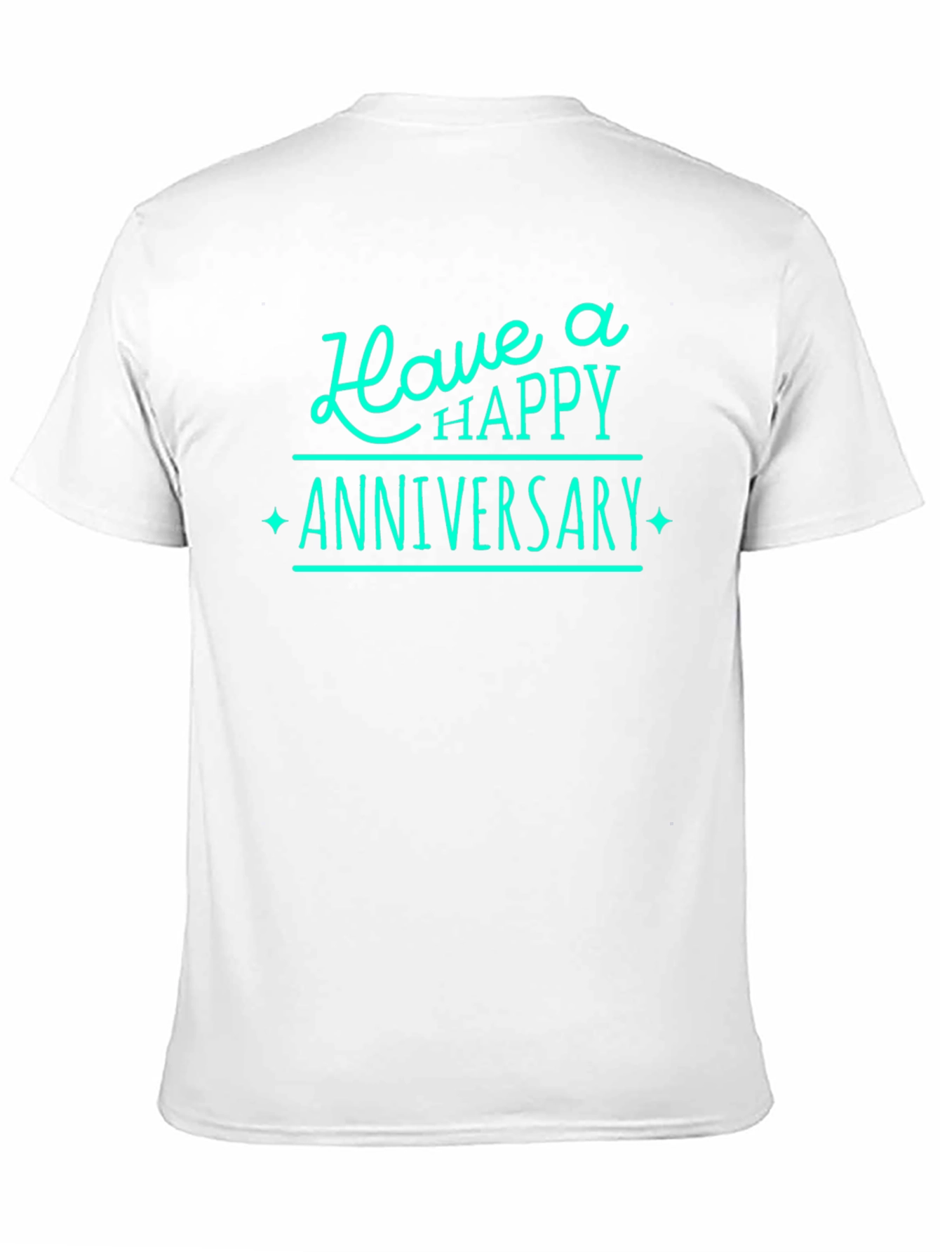 Black Have a Happy Anniversary T-Shirt view 11