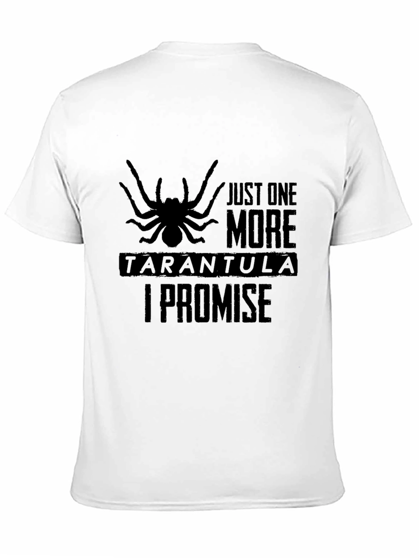 Black Tarantula Lover Graphic Tee - Just One More I Promise view 11