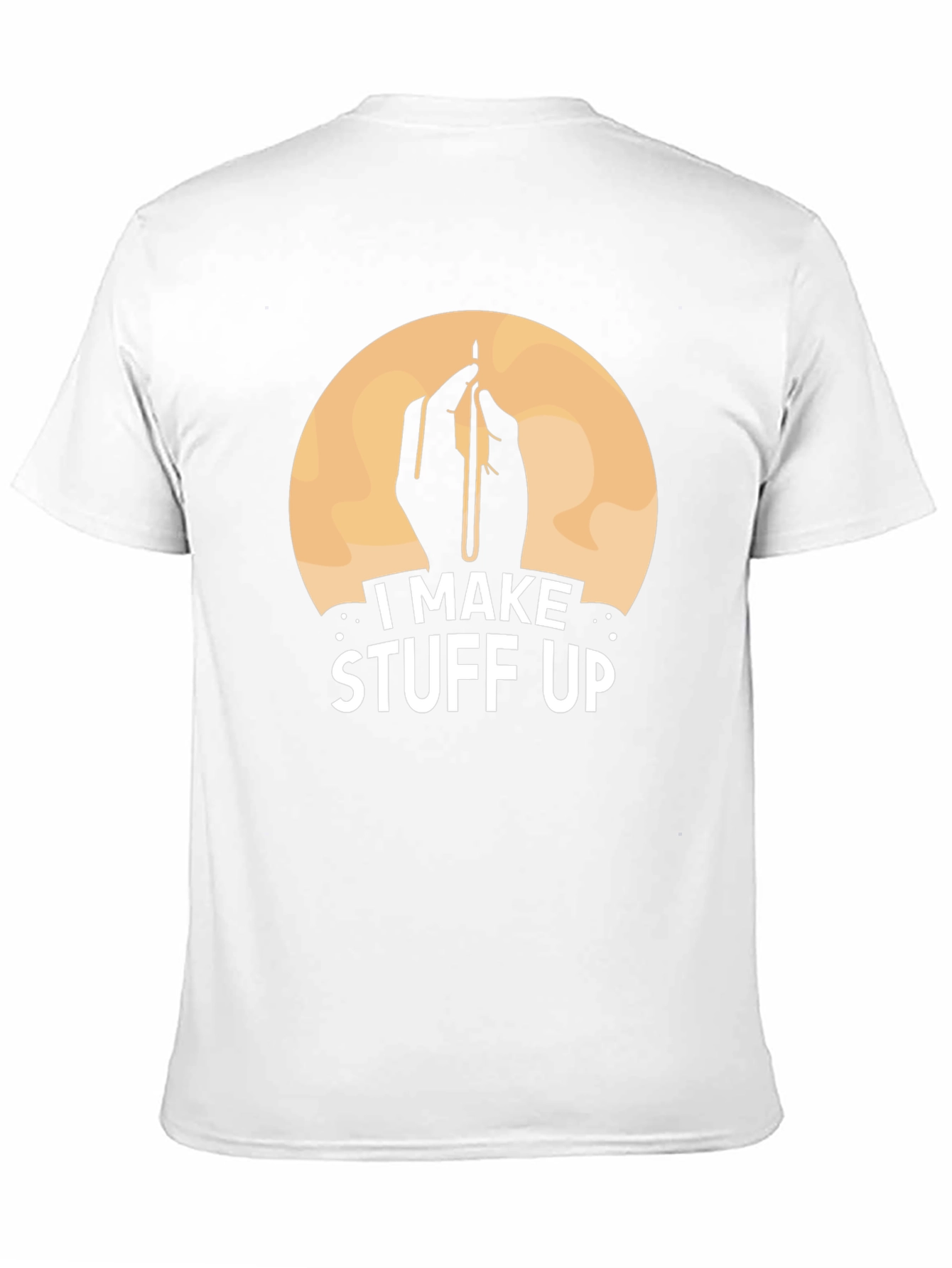 Black I Make Stuff Up T-Shirt - Funny Artist Tee view 11