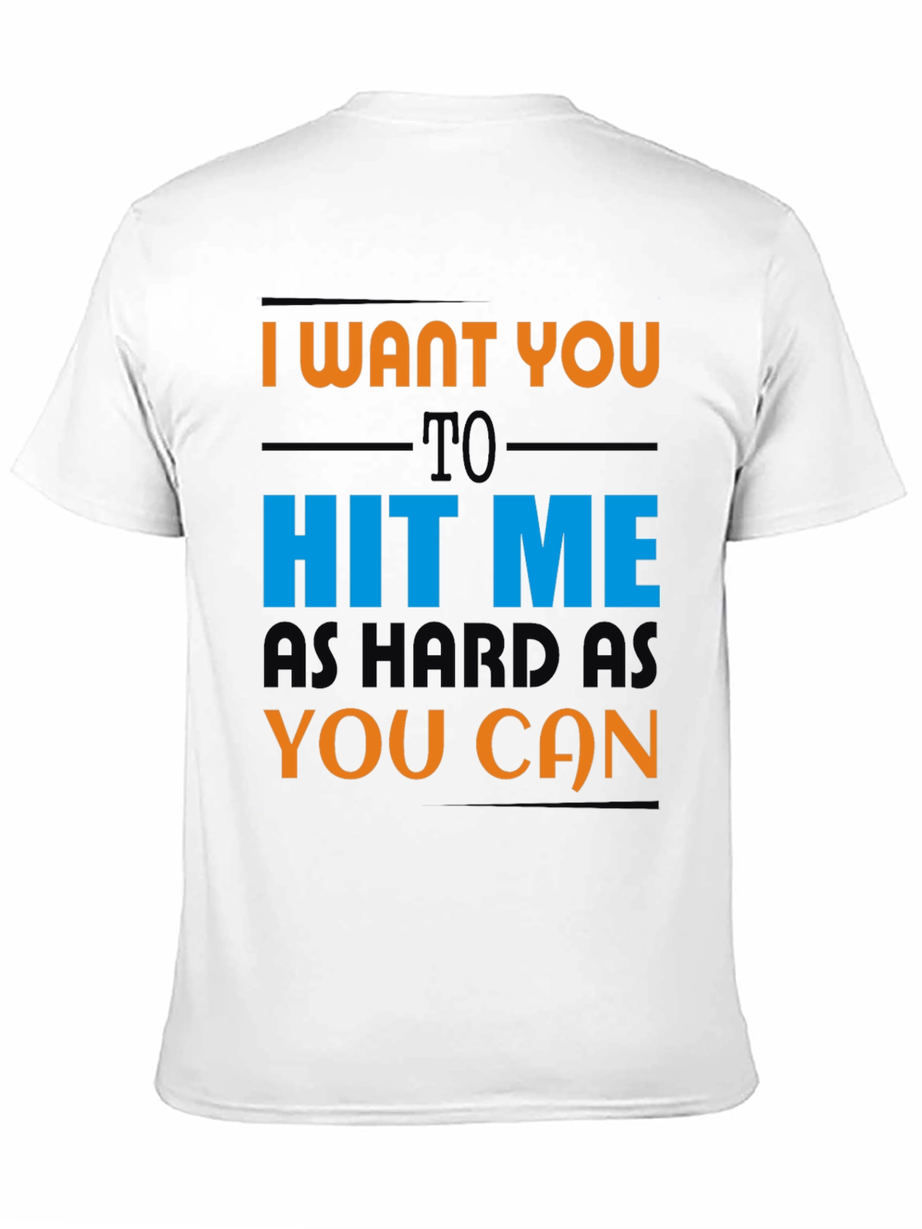 Black Hit Me Hard T-Shirt - Edgy Statement Tee view 11