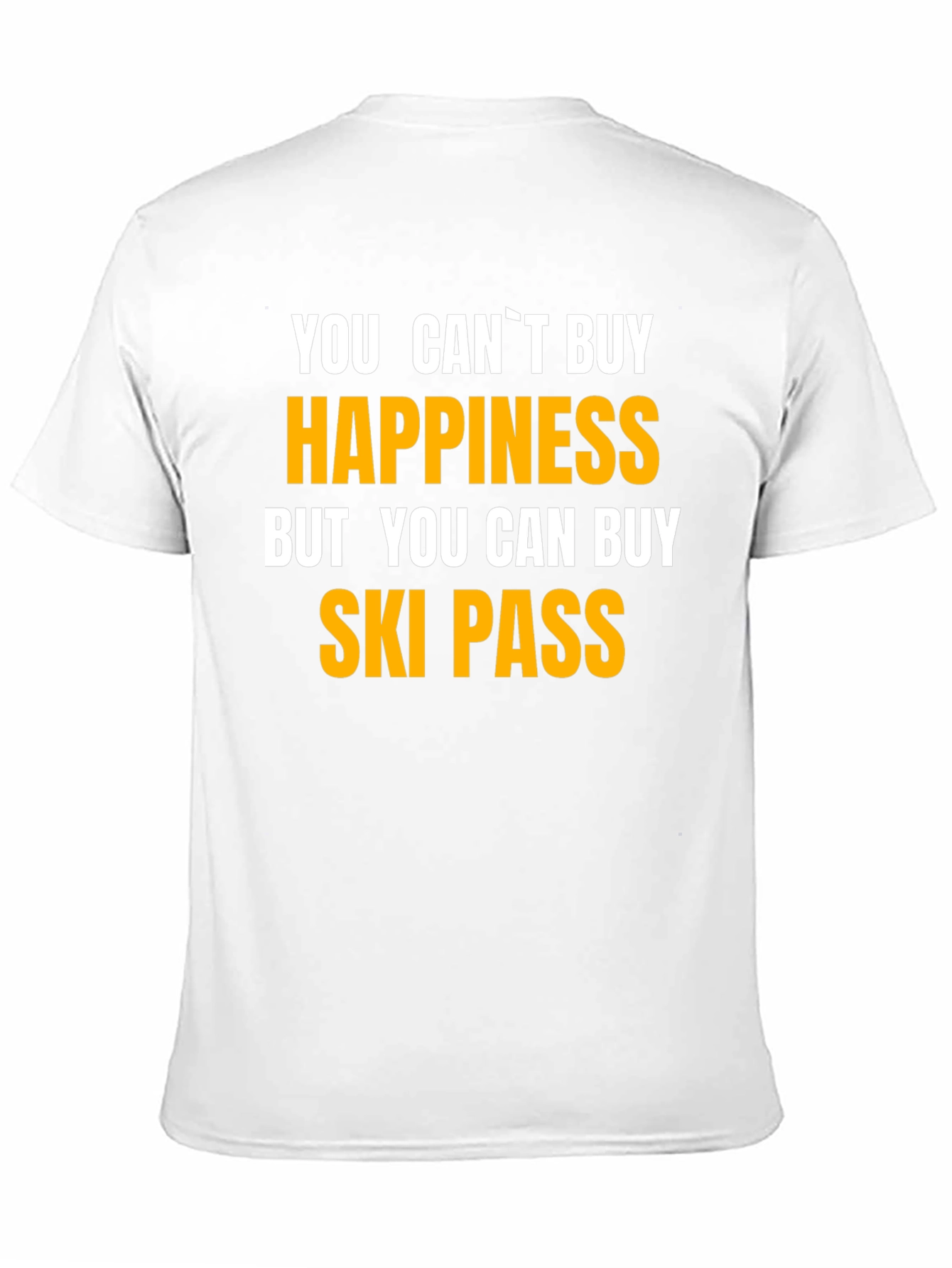 Black Happiness Ski Pass Graphic Tee view 11