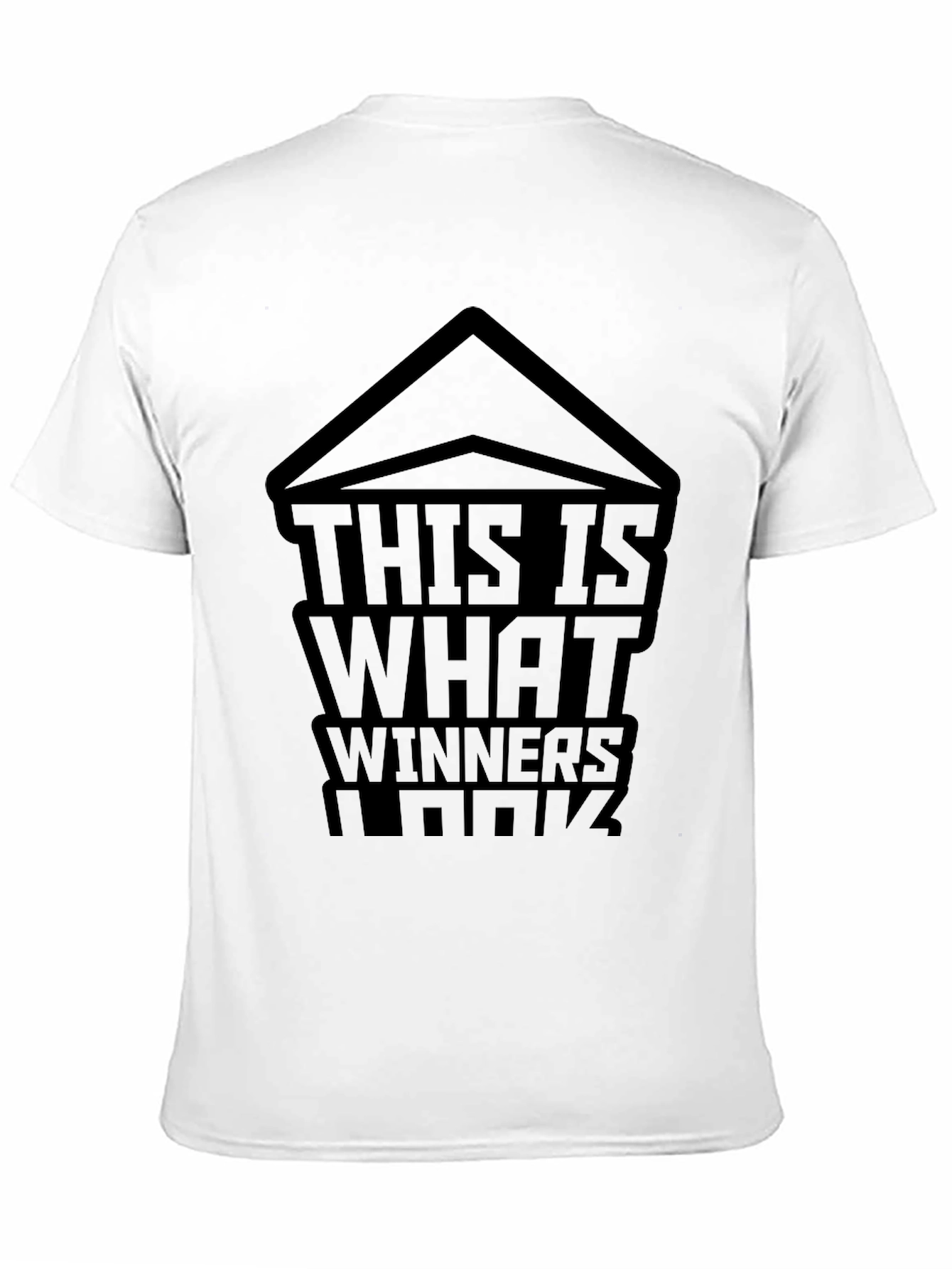 Black This Is What Winners Look Like - Black T-Shirt view 11