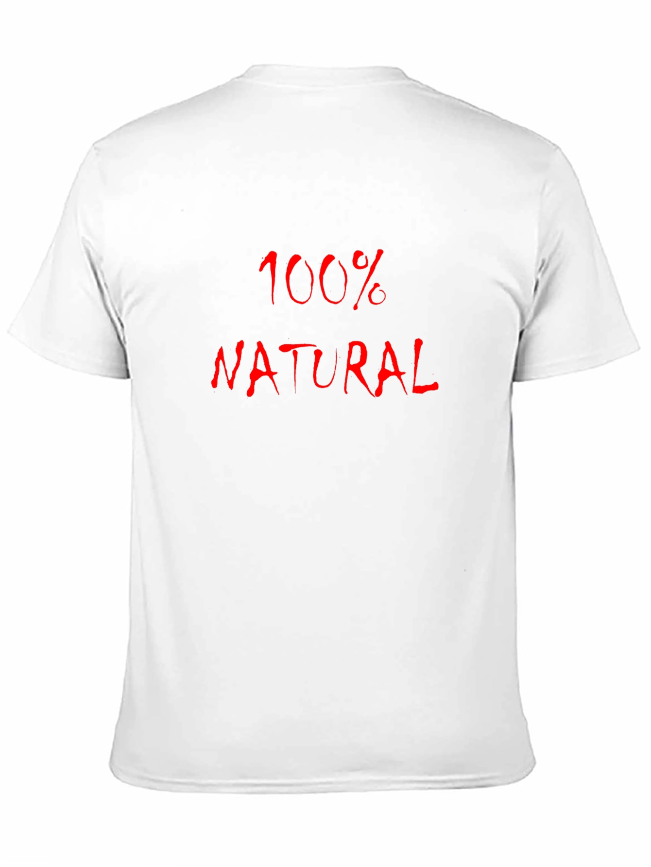Black 100% Natural Black T-Shirt view 11