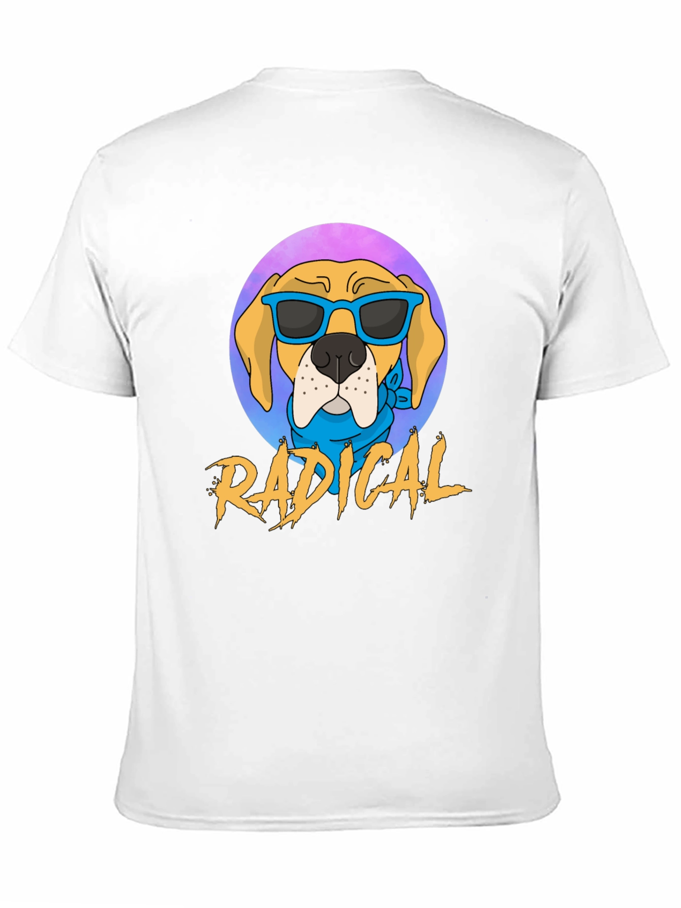 Radical Dog Graphic Tee - Cool Canine Vibes! - 11