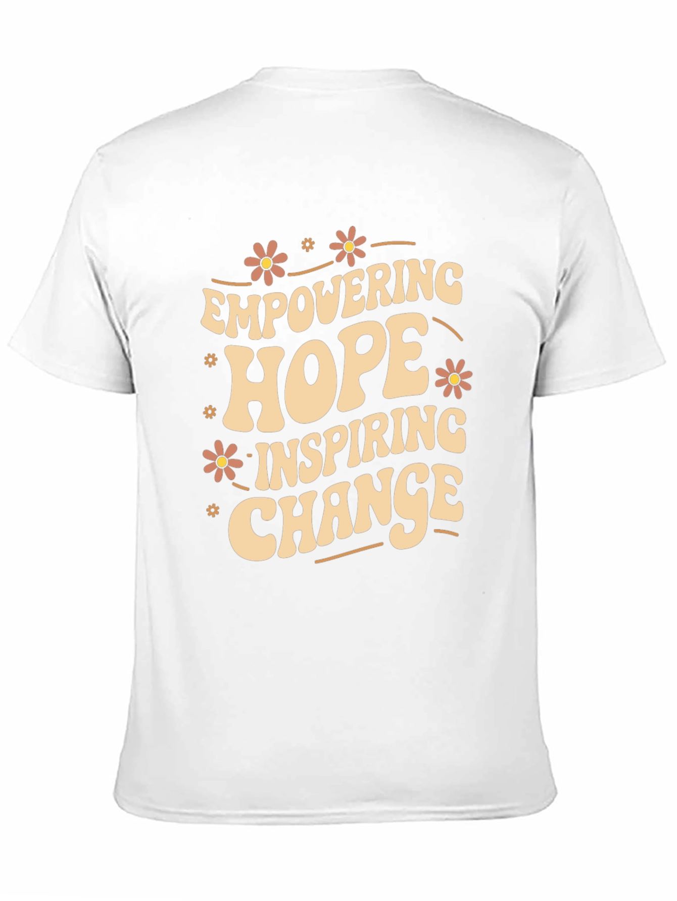 Black Empowering Hope Inspiring Change Graphic Tee view 11