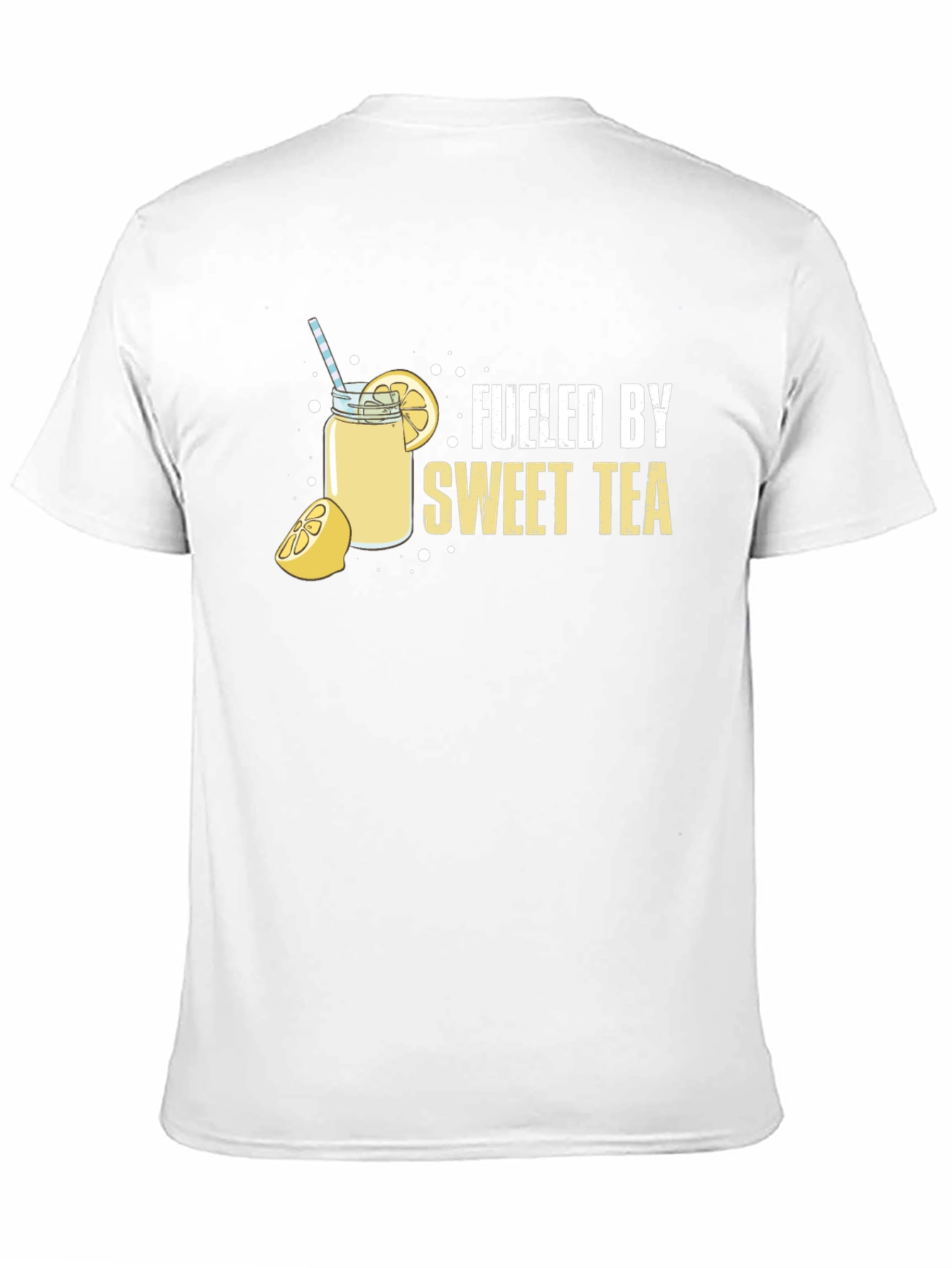 Black Fueled by Sweet Tea Black T-Shirt view 11
