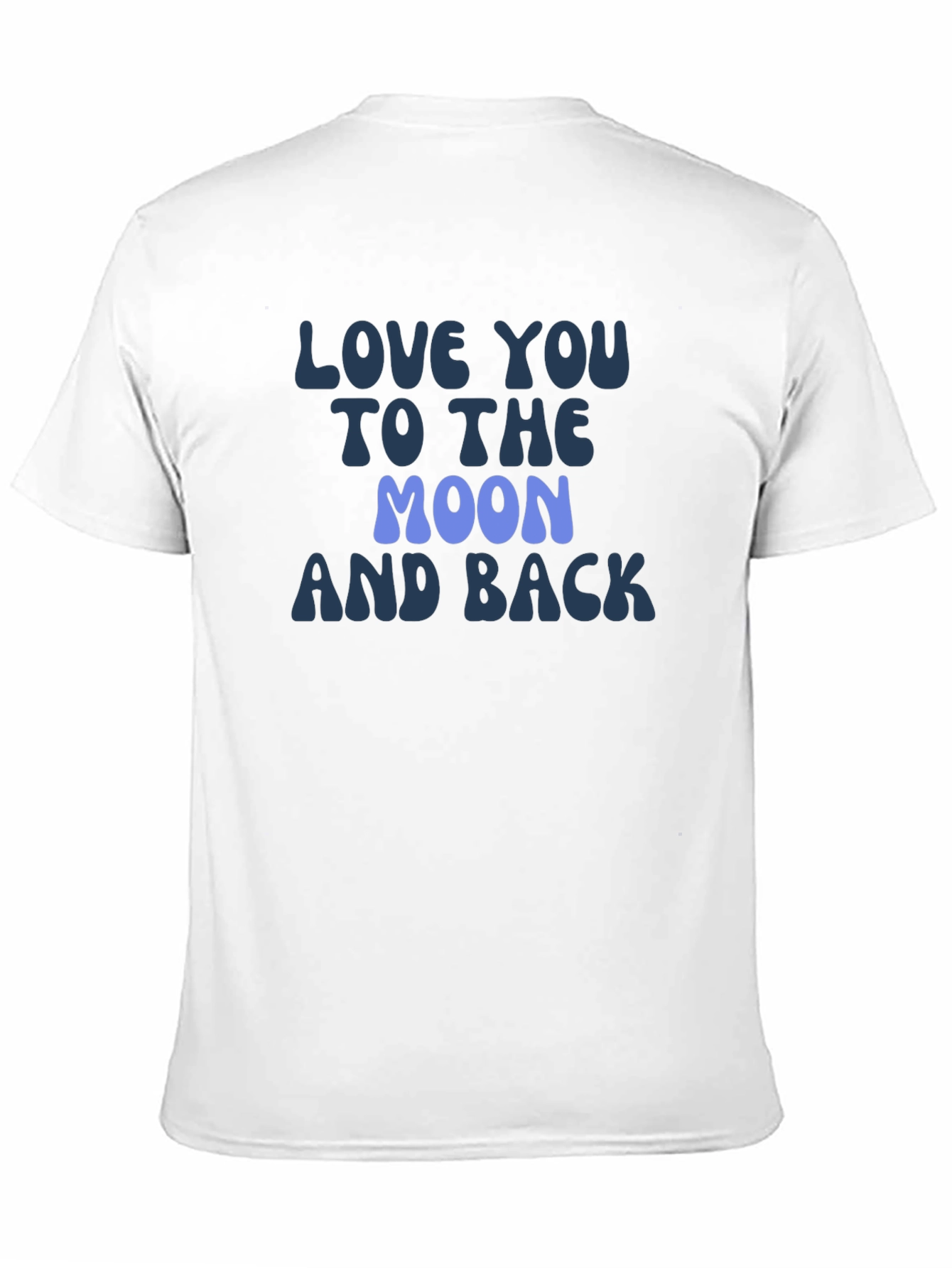 Black Love You To The Moon and Back Graphic Tee view 11