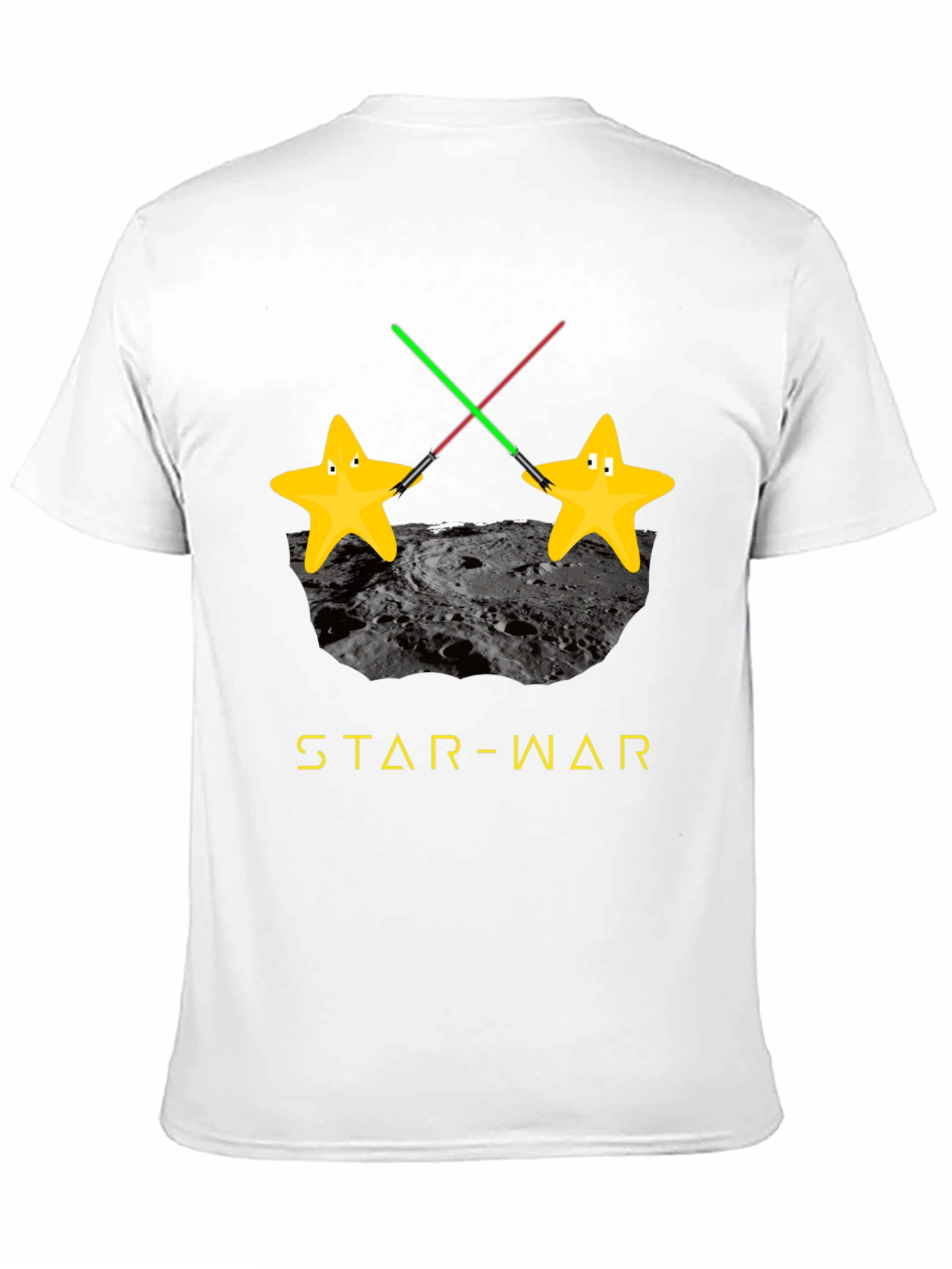 Black Star-War Funny T-Shirt view 11