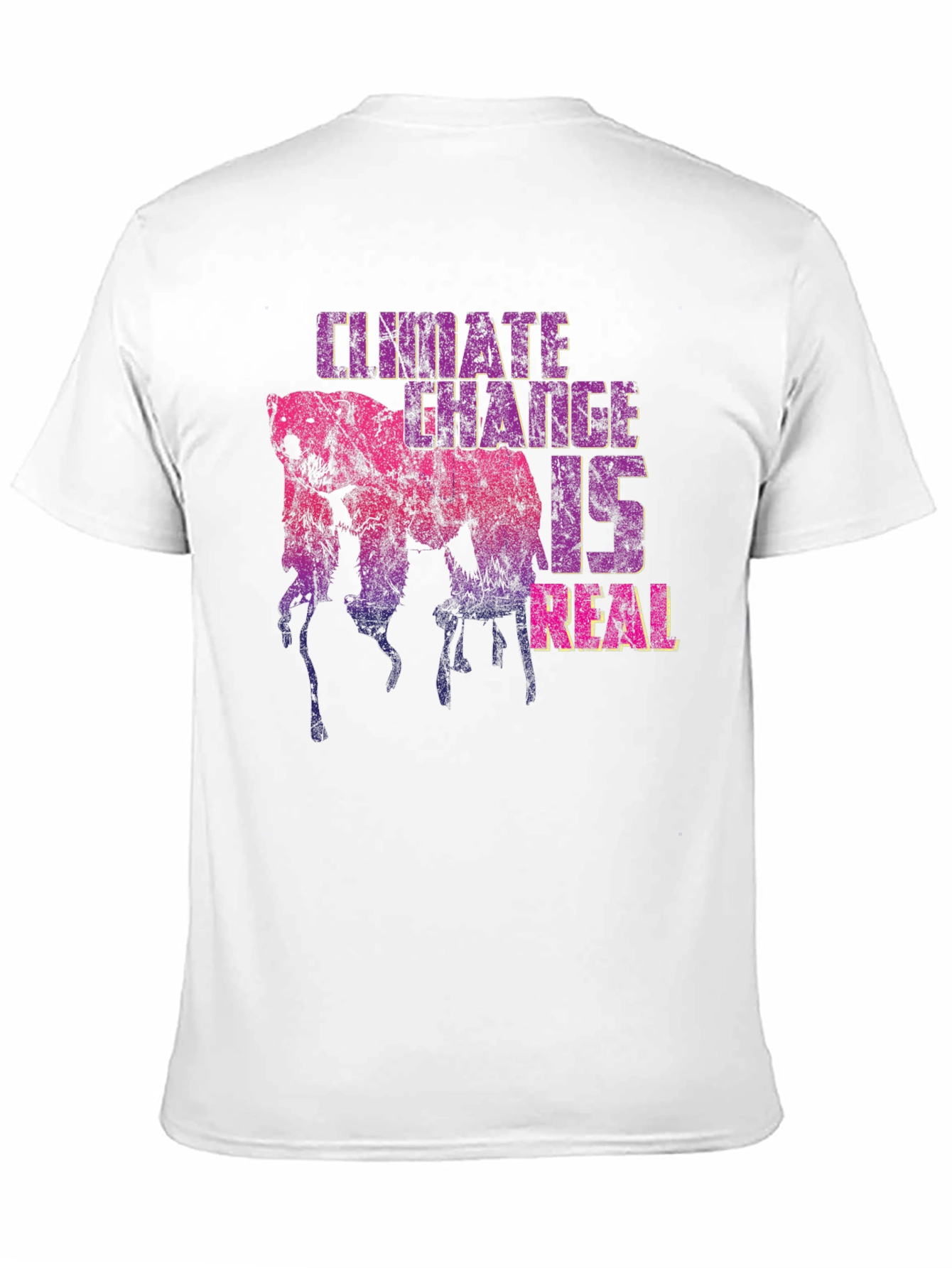 Black Climate Change Awareness Graphic Tee view 11