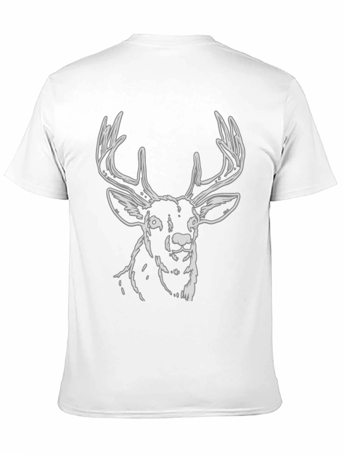 Black Black Deer Graphic Tee view 11