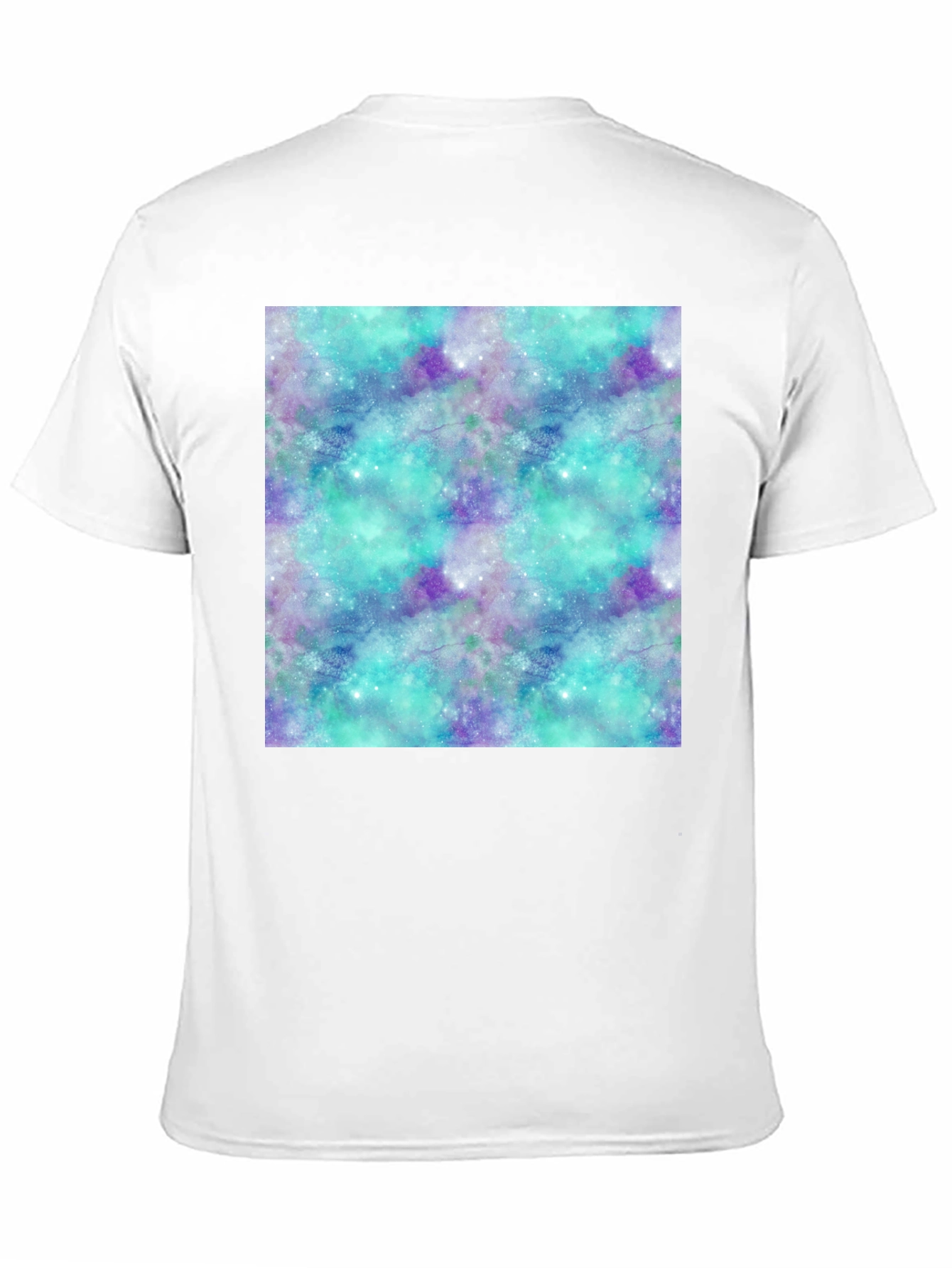 Black Galaxy Pattern T-Shirt - Stylish & Unique view 11