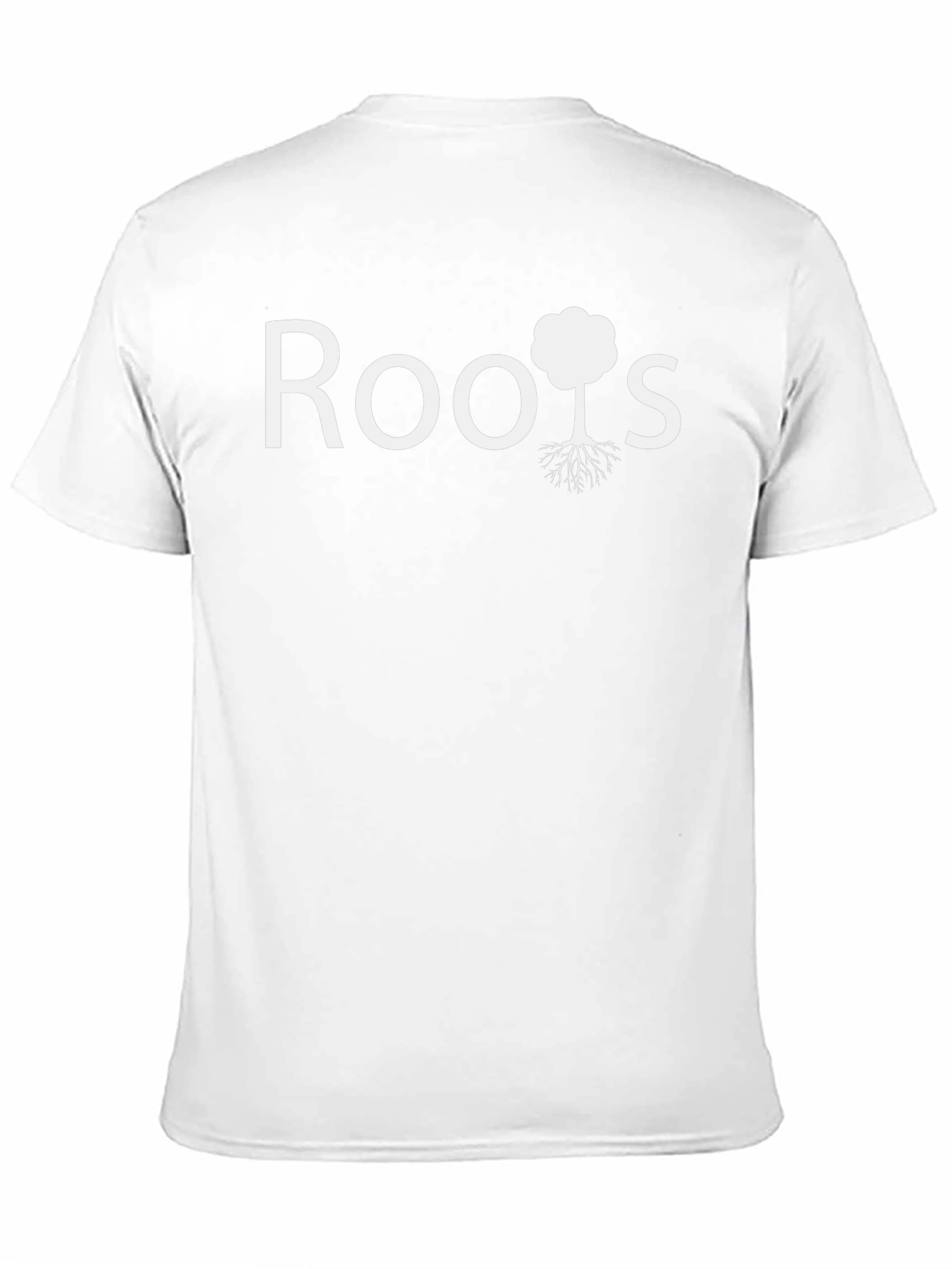 Black Roots Tree Graphic T-Shirt - Casual Cotton Tee view 11