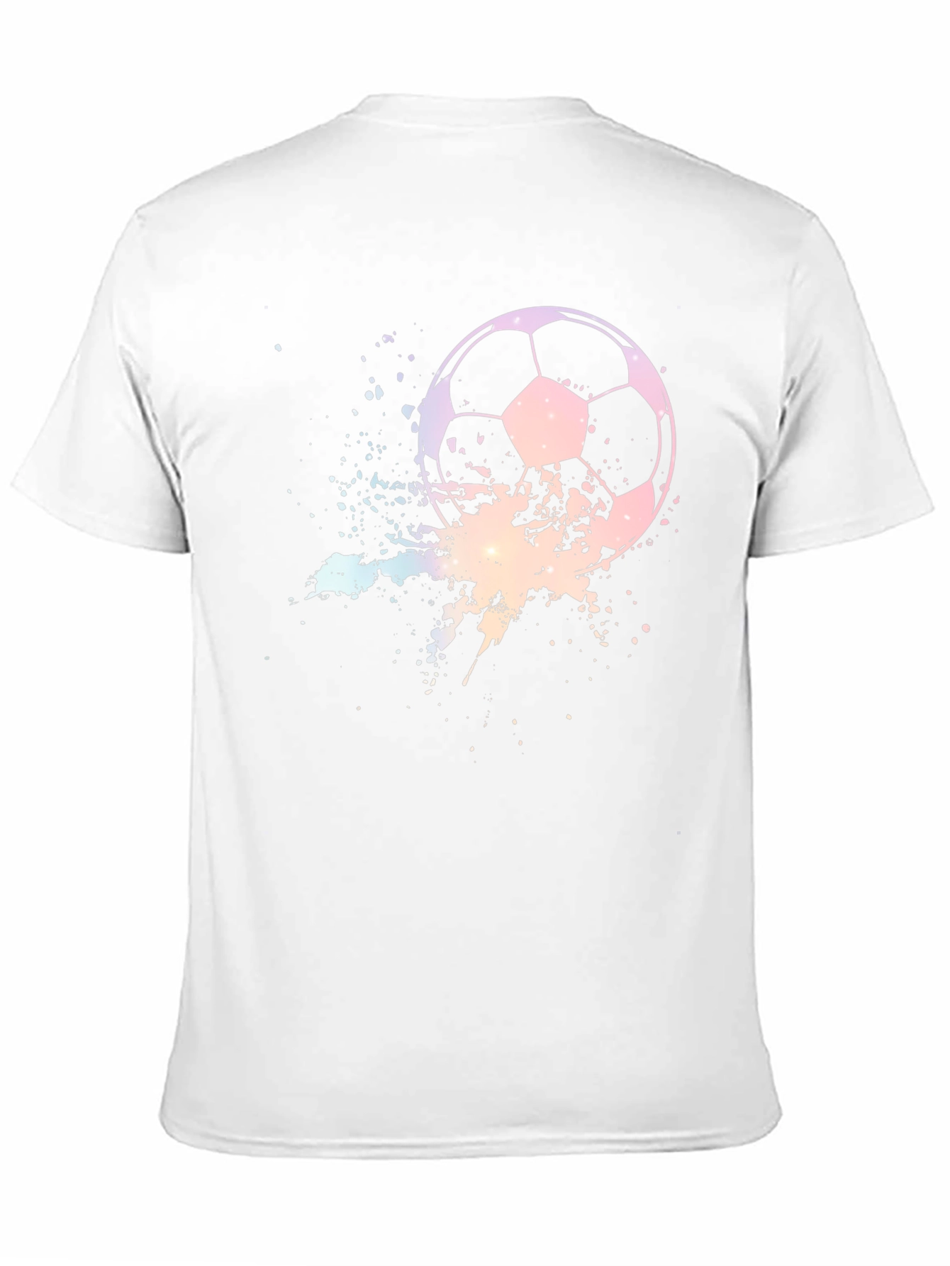 Black Soccer Splatter T-Shirt view 11