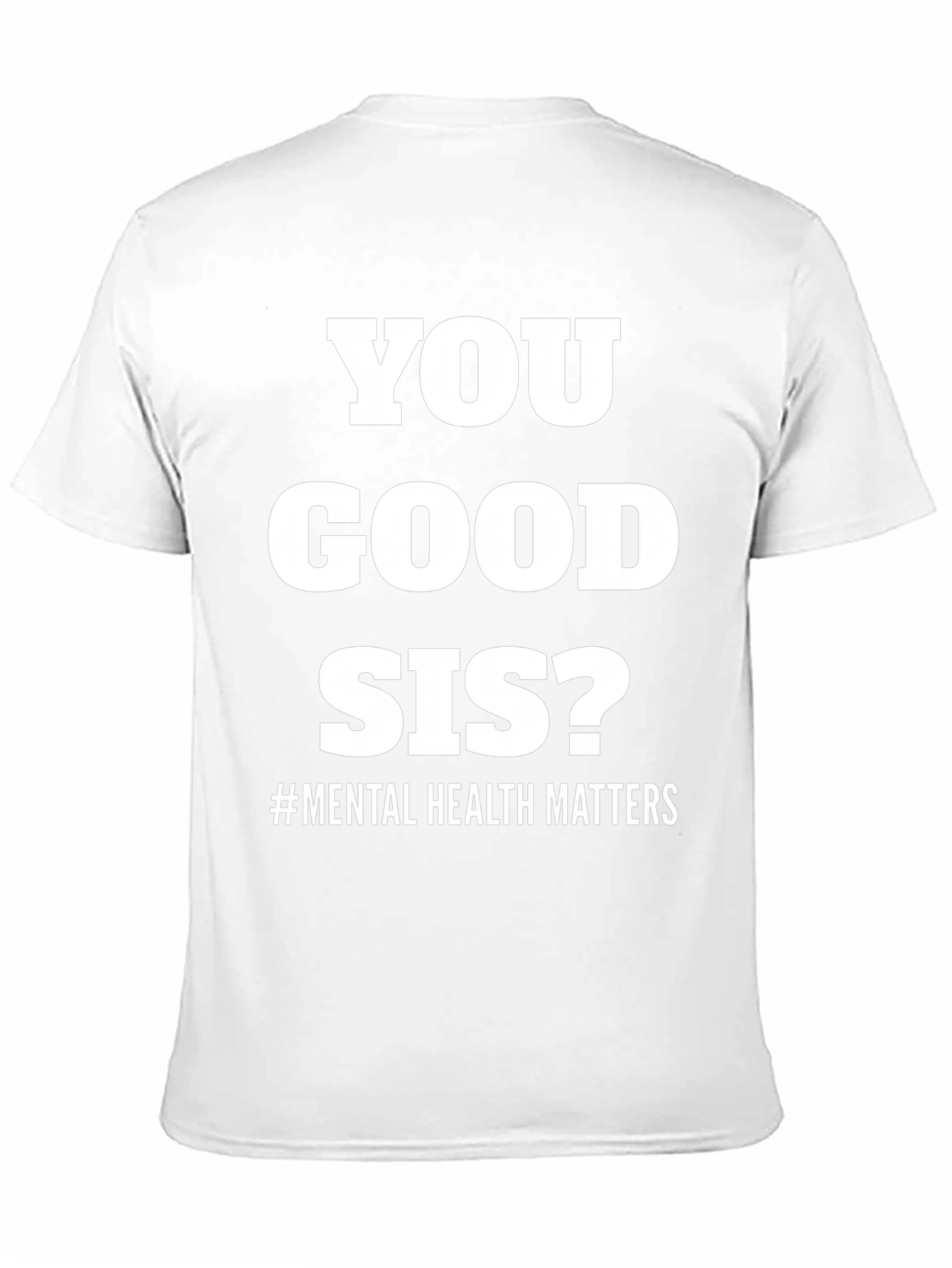 Black You Good Sis? Mental Health Matters Tee view 11