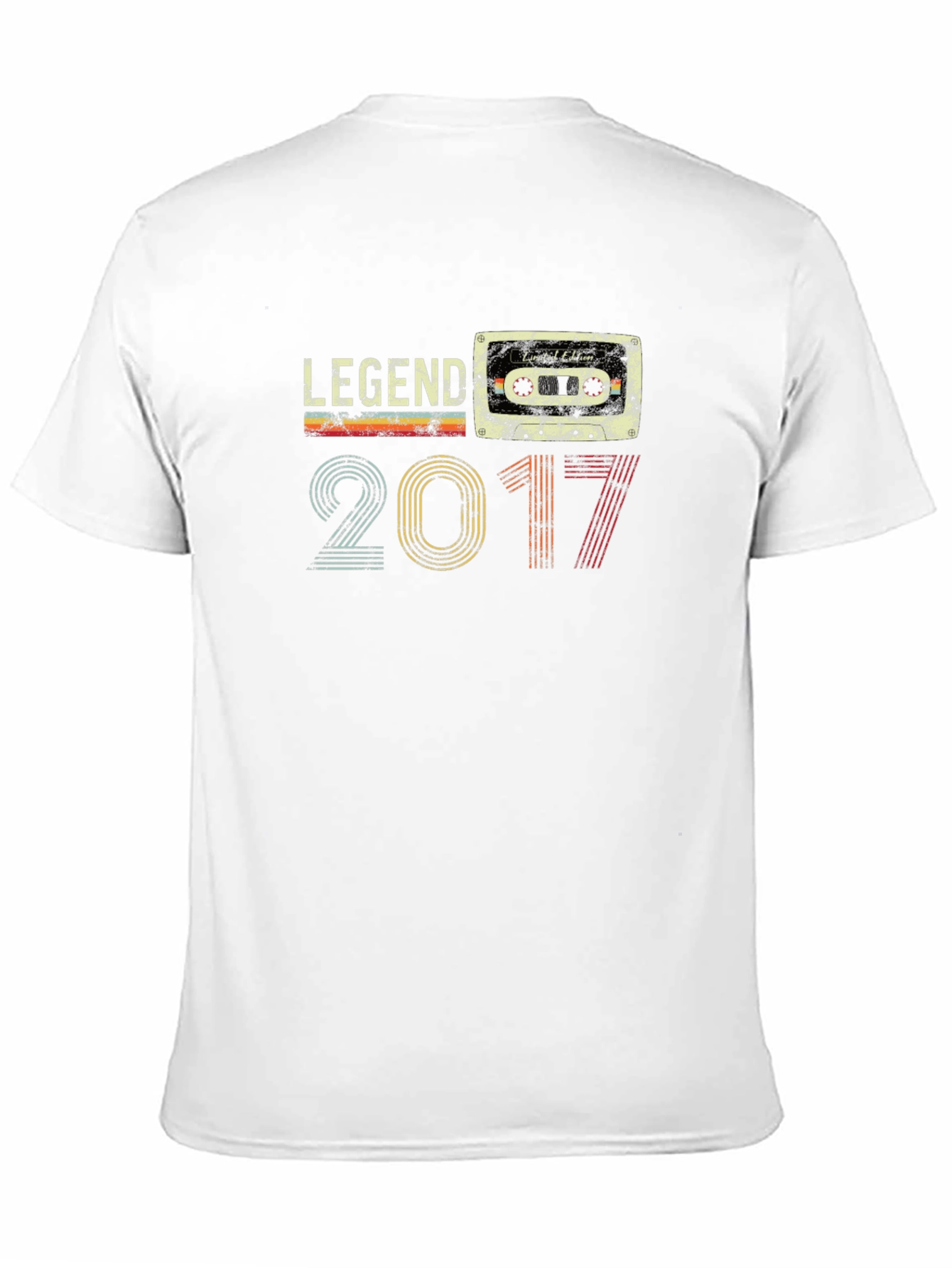 Black Legend Since 2017 Cassette Tape Graphic Tee view 11