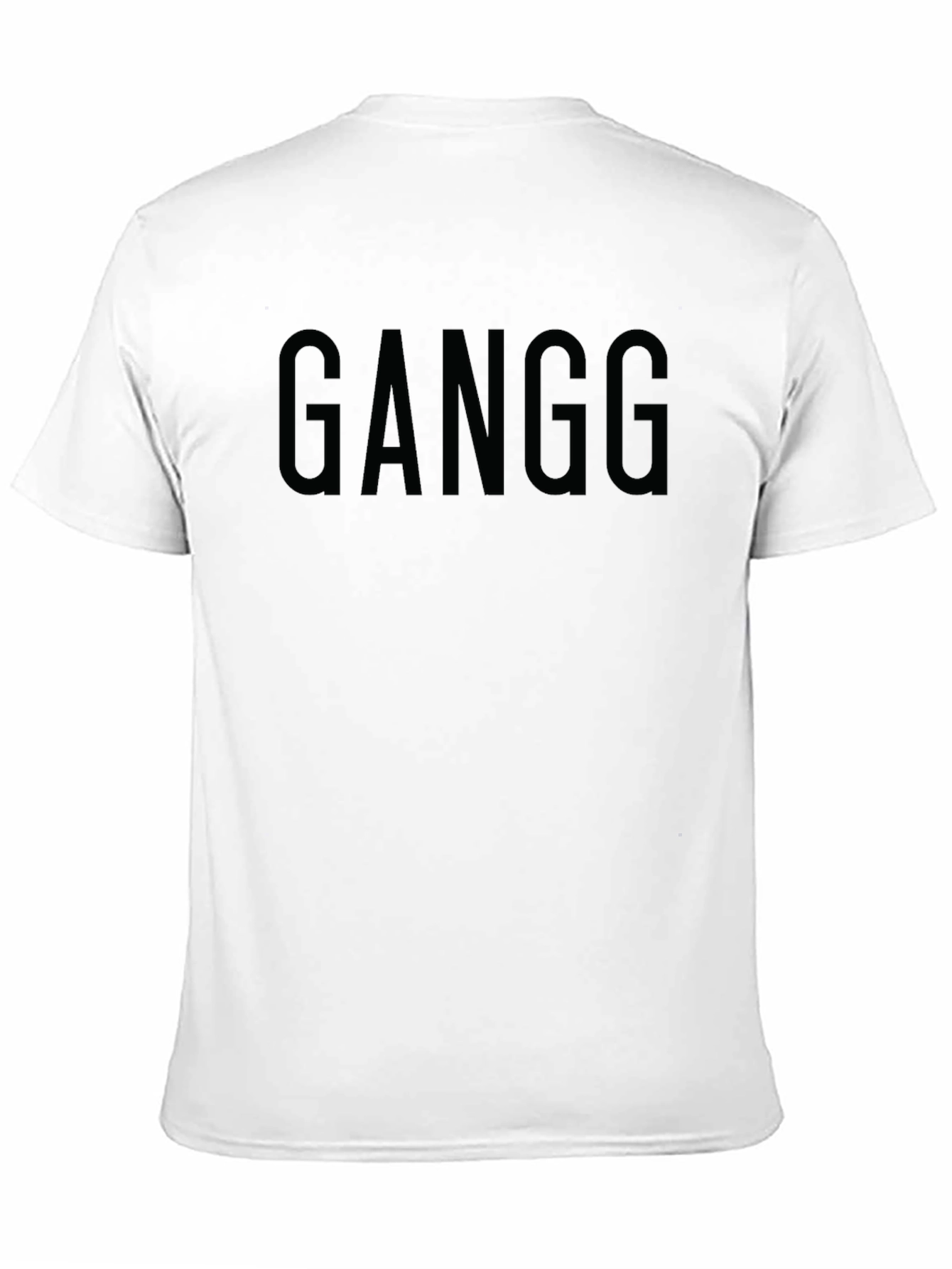Black GANGG Black Crew Neck T-Shirt - Modern Fit view 11