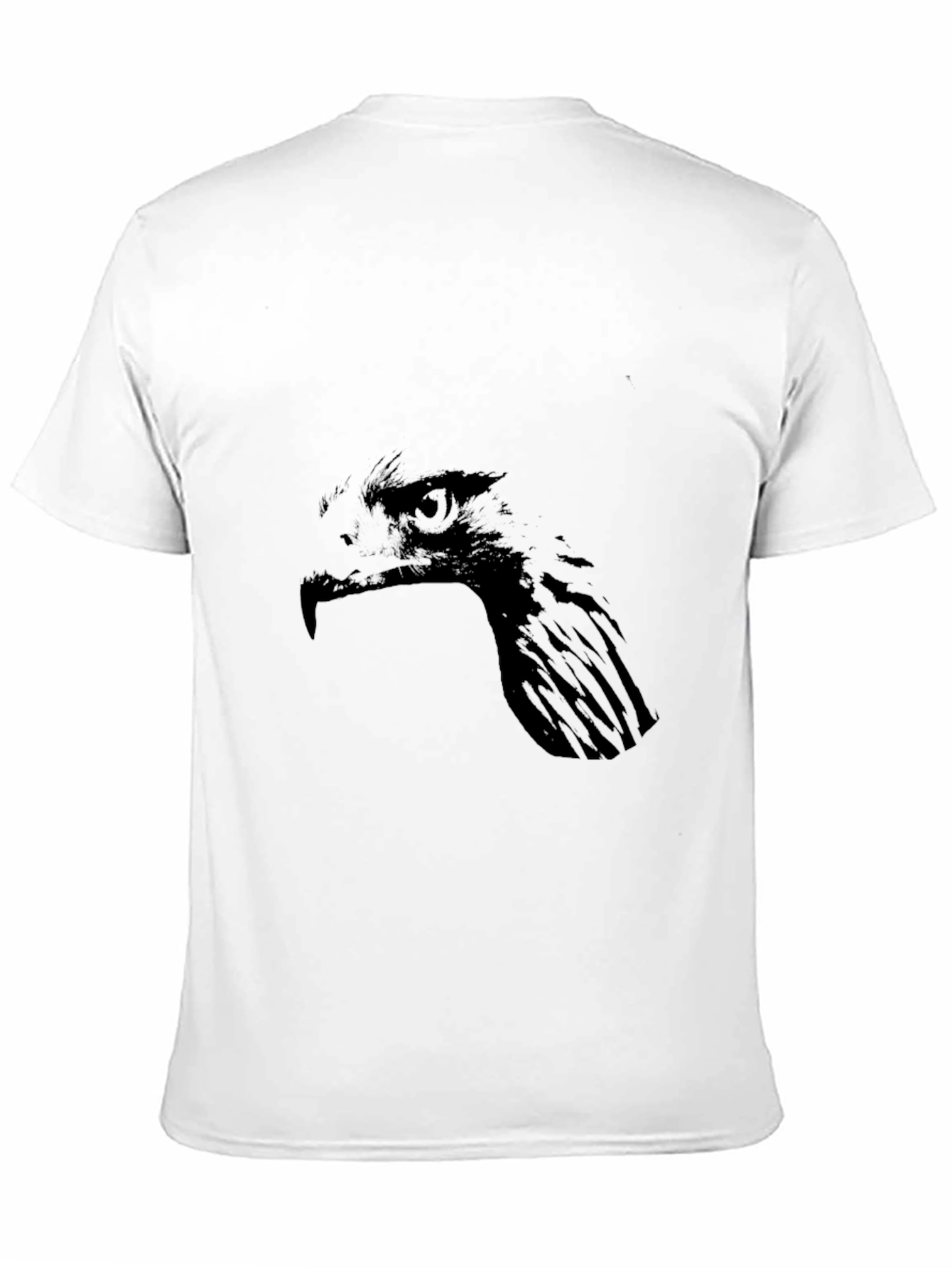 Black Men's Black Eagle Graphic T-Shirt view 11