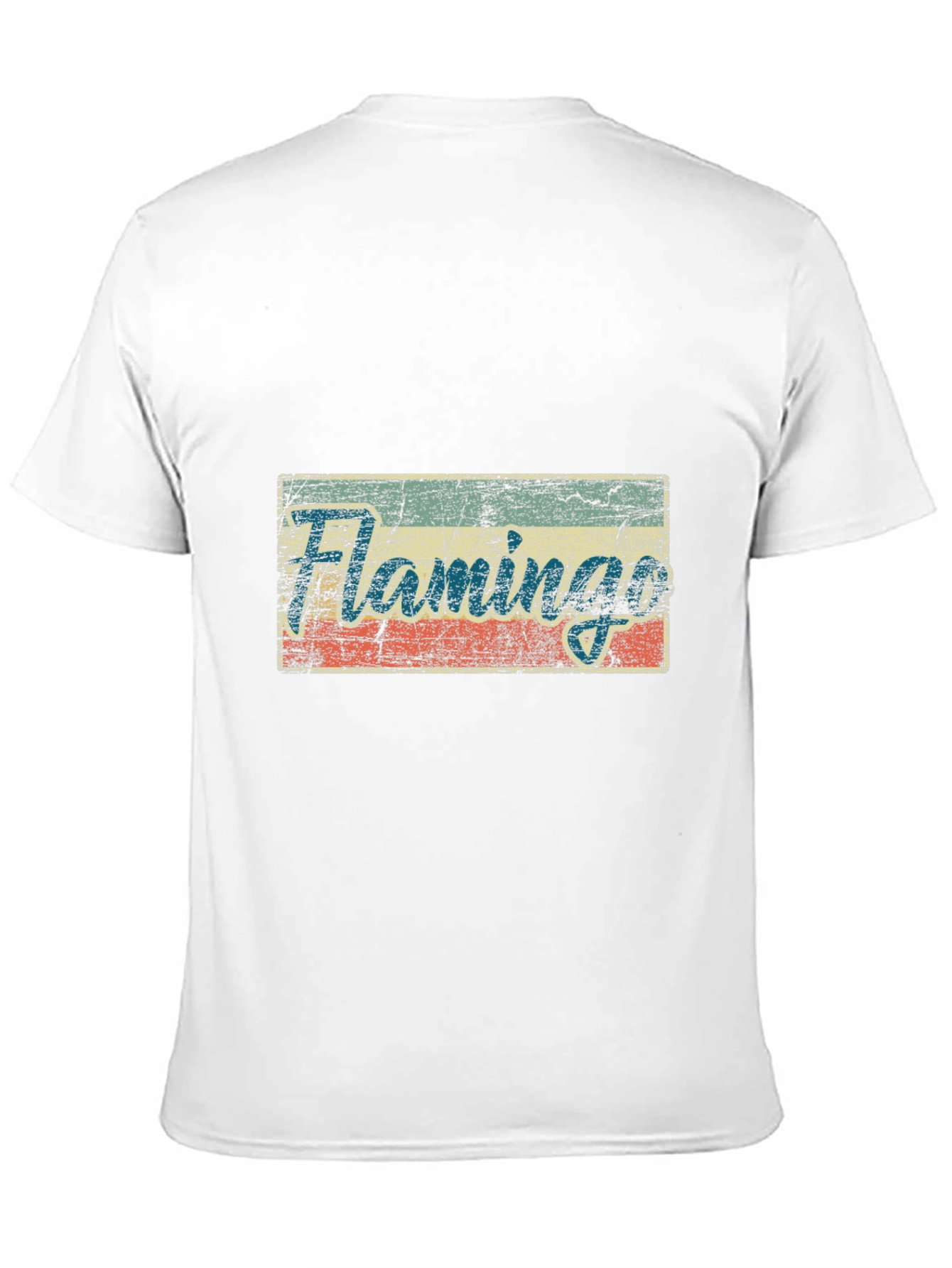 Black Vintage Flamingo Graphic T-Shirt - Retro Style view 11