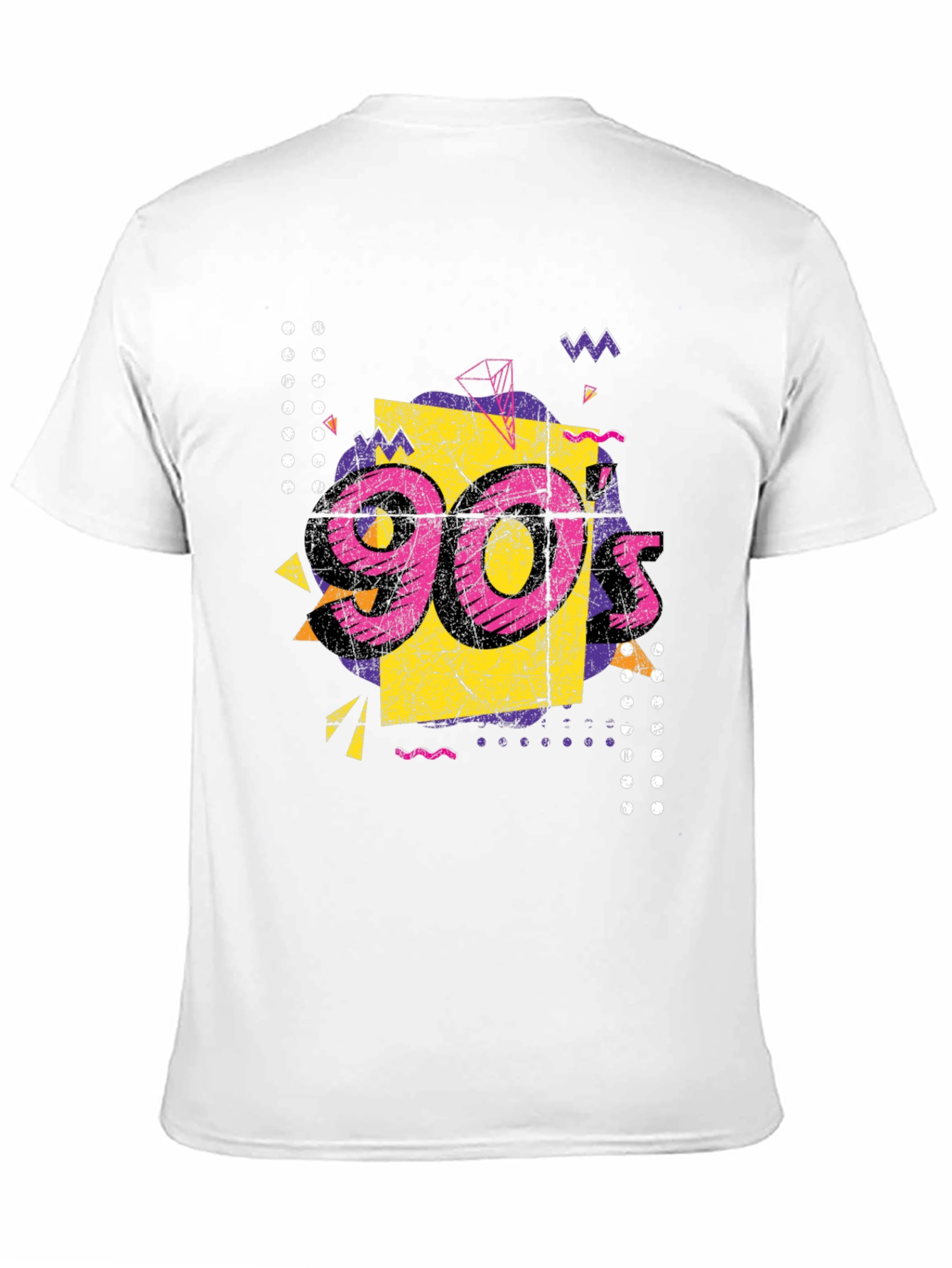 Black 90s Retro Graphic Tee view 11