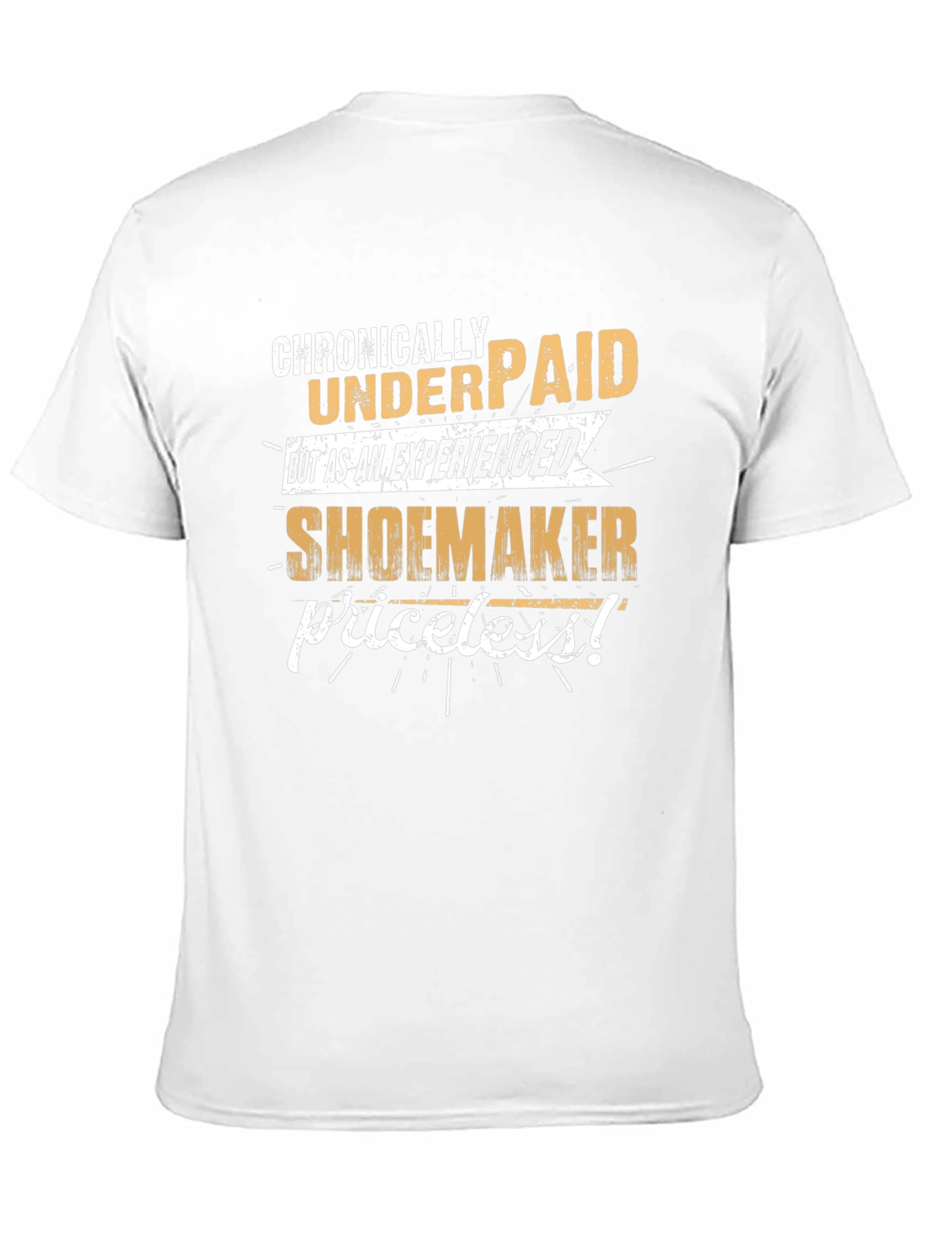 Black Chronically Underpaid Shoemaker Graphic Tee view 11