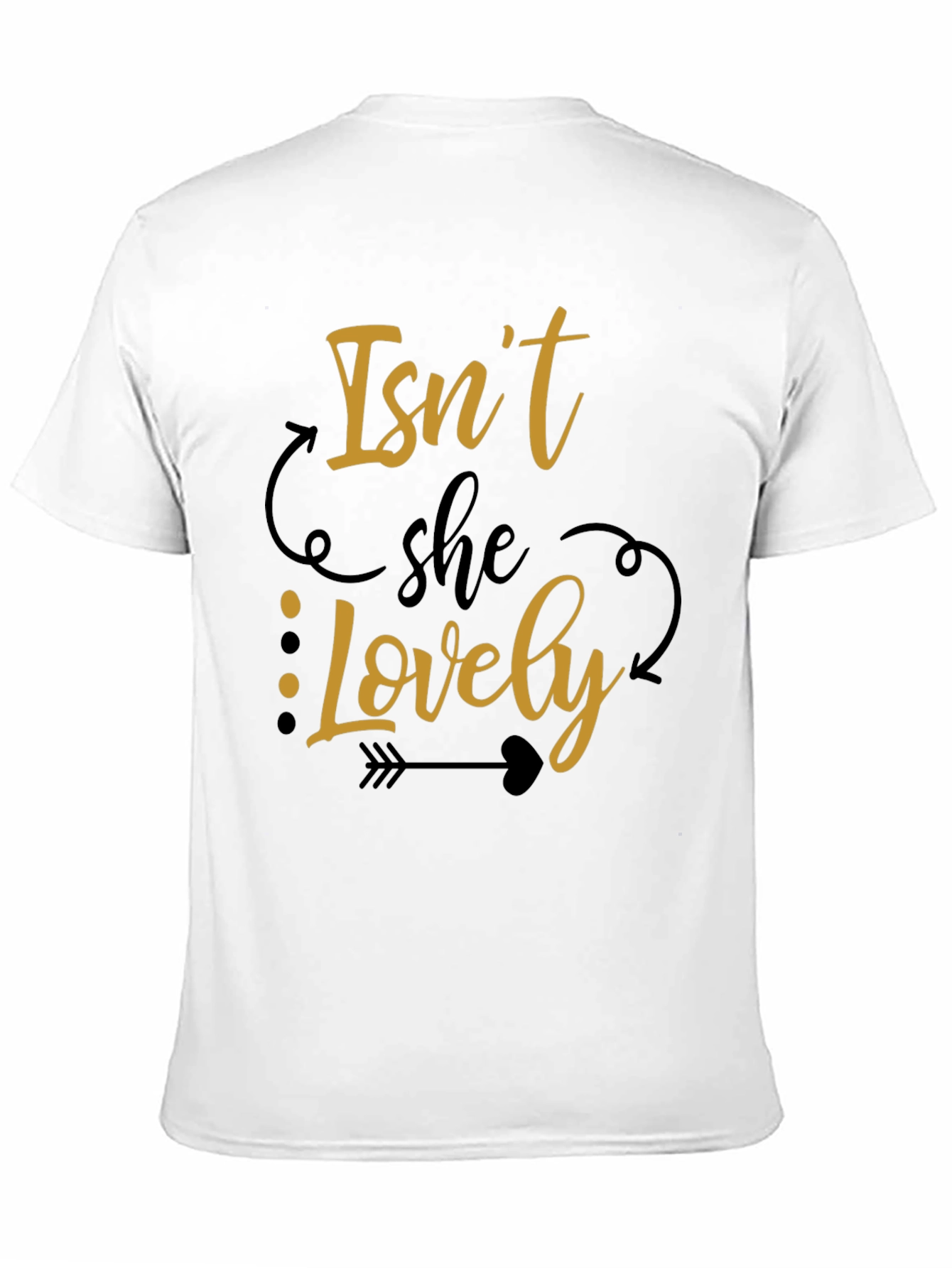 Black Isn't She Lovely Graphic T-Shirt view 11