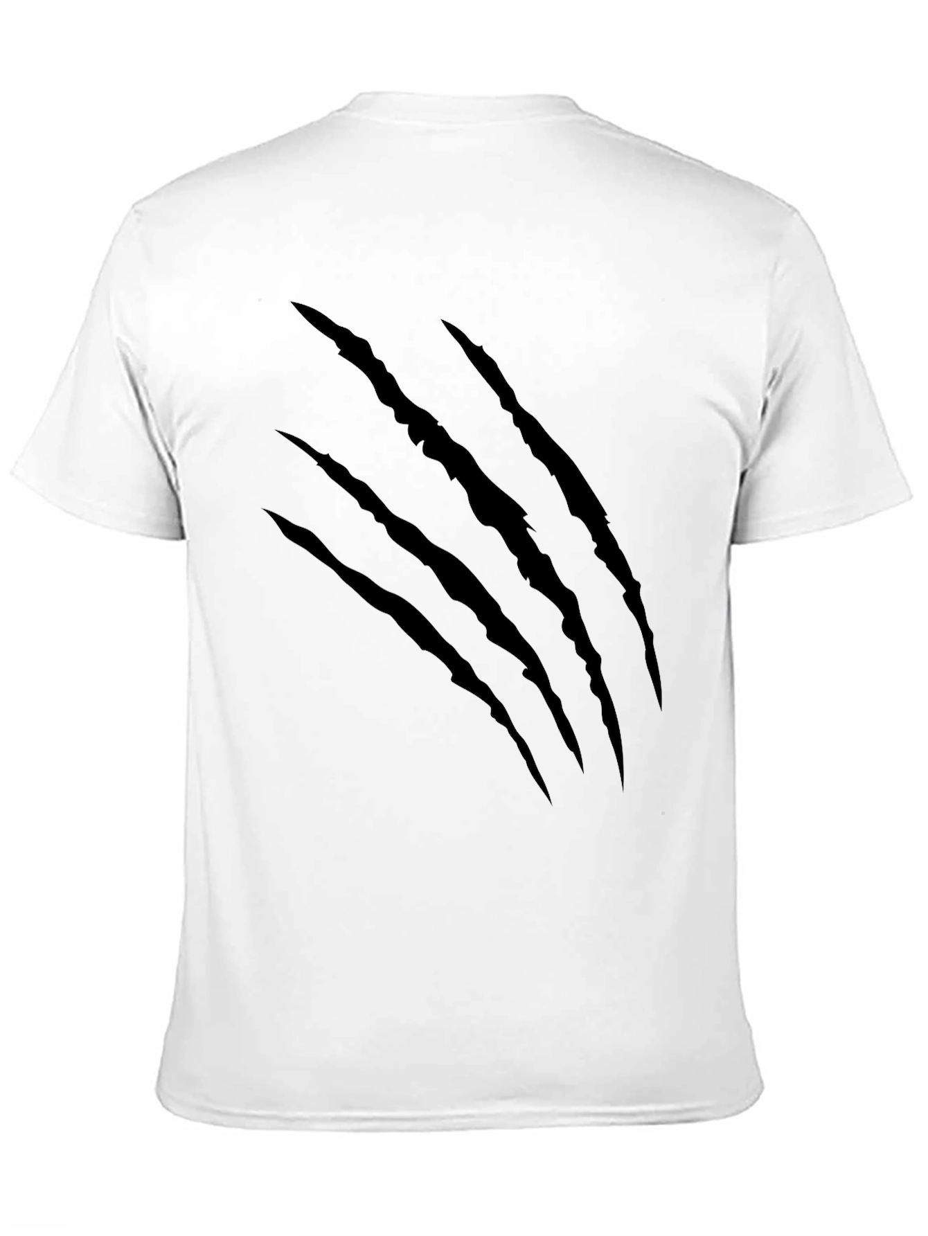 Black Black Claw Mark Graphic T-Shirt view 11