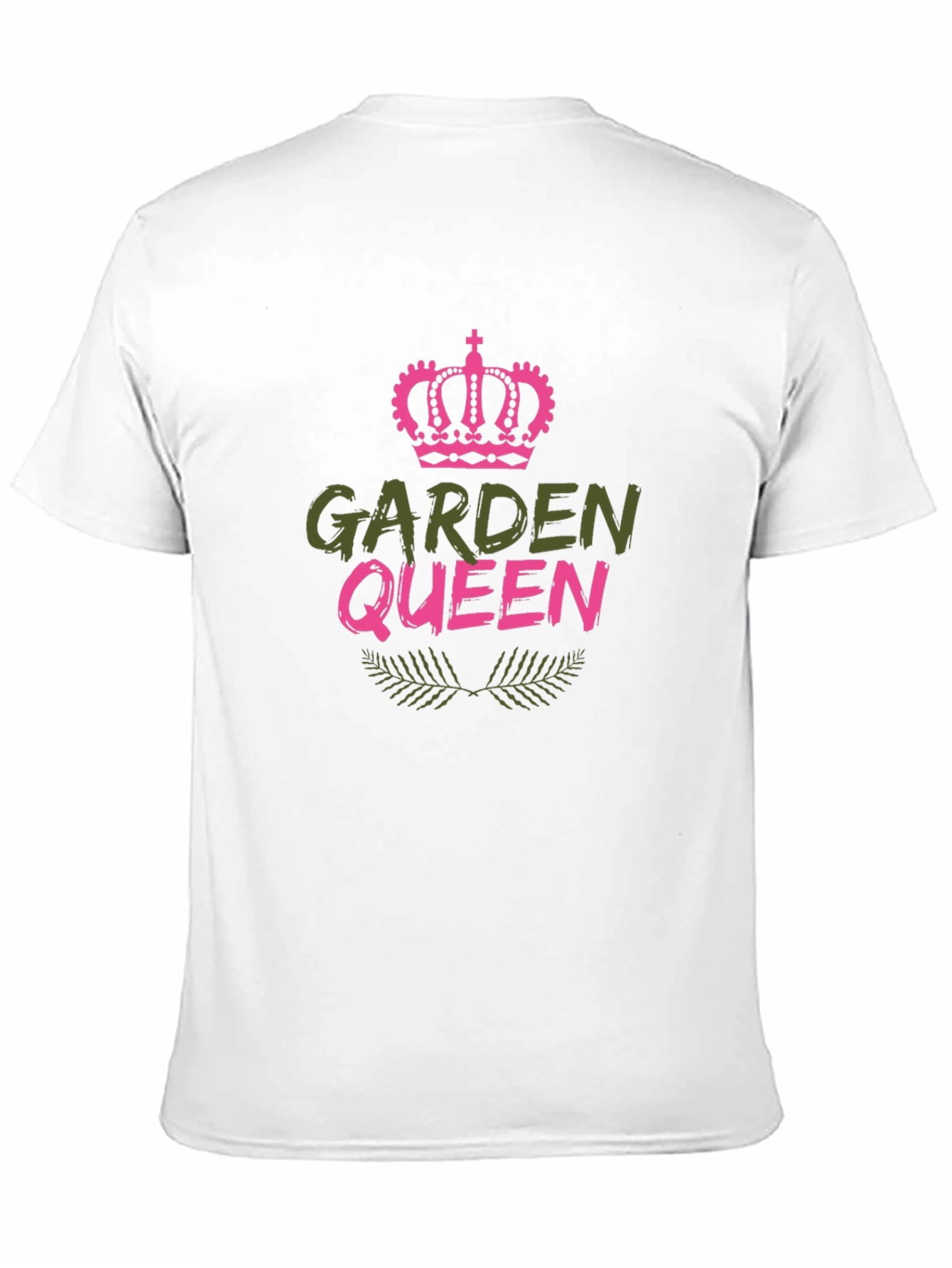 Black Garden Queen T-Shirt - Black Cotton Blend Tee view 11