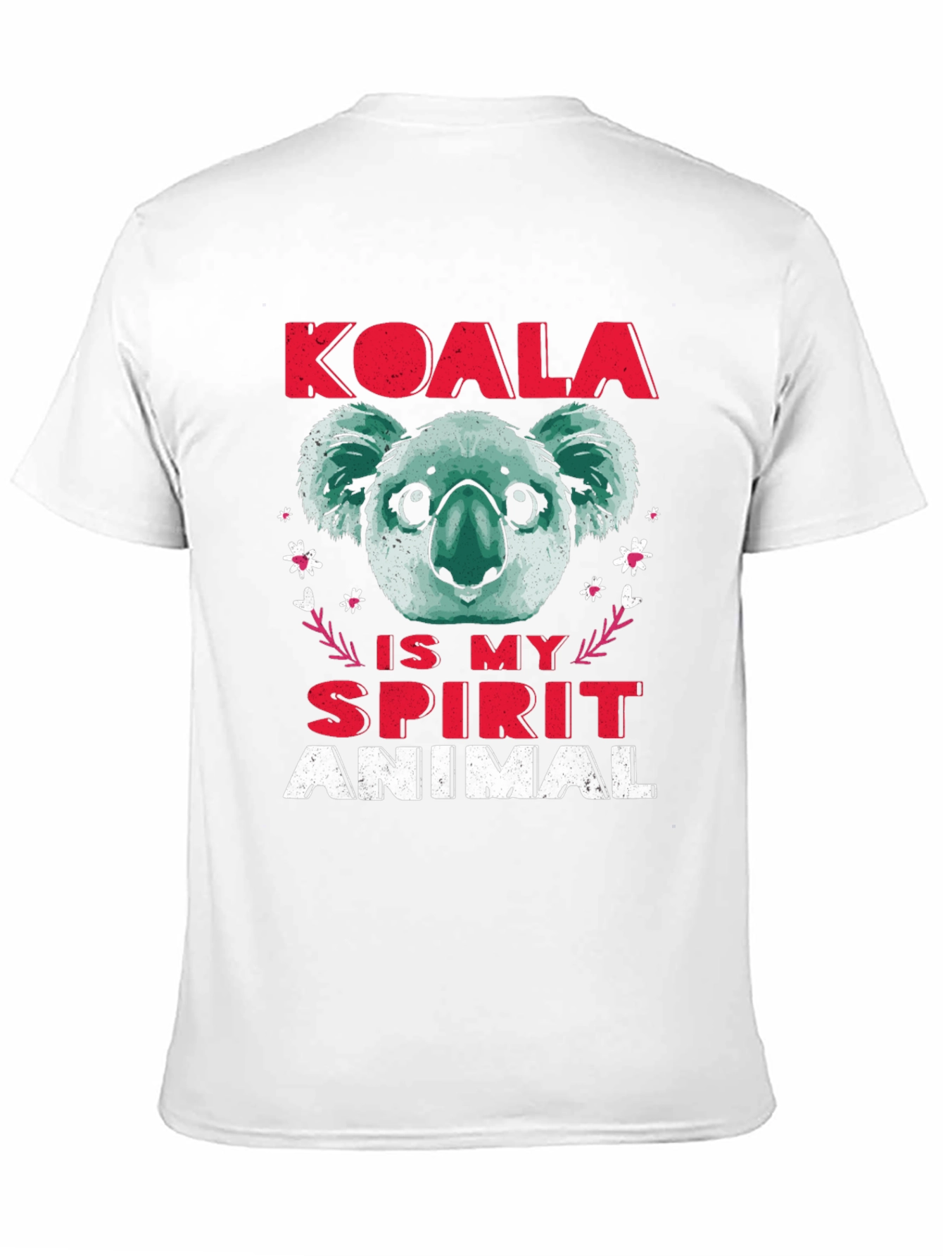 Black Koala Spirit Animal T-Shirt - Cute Graphic Tee view 11