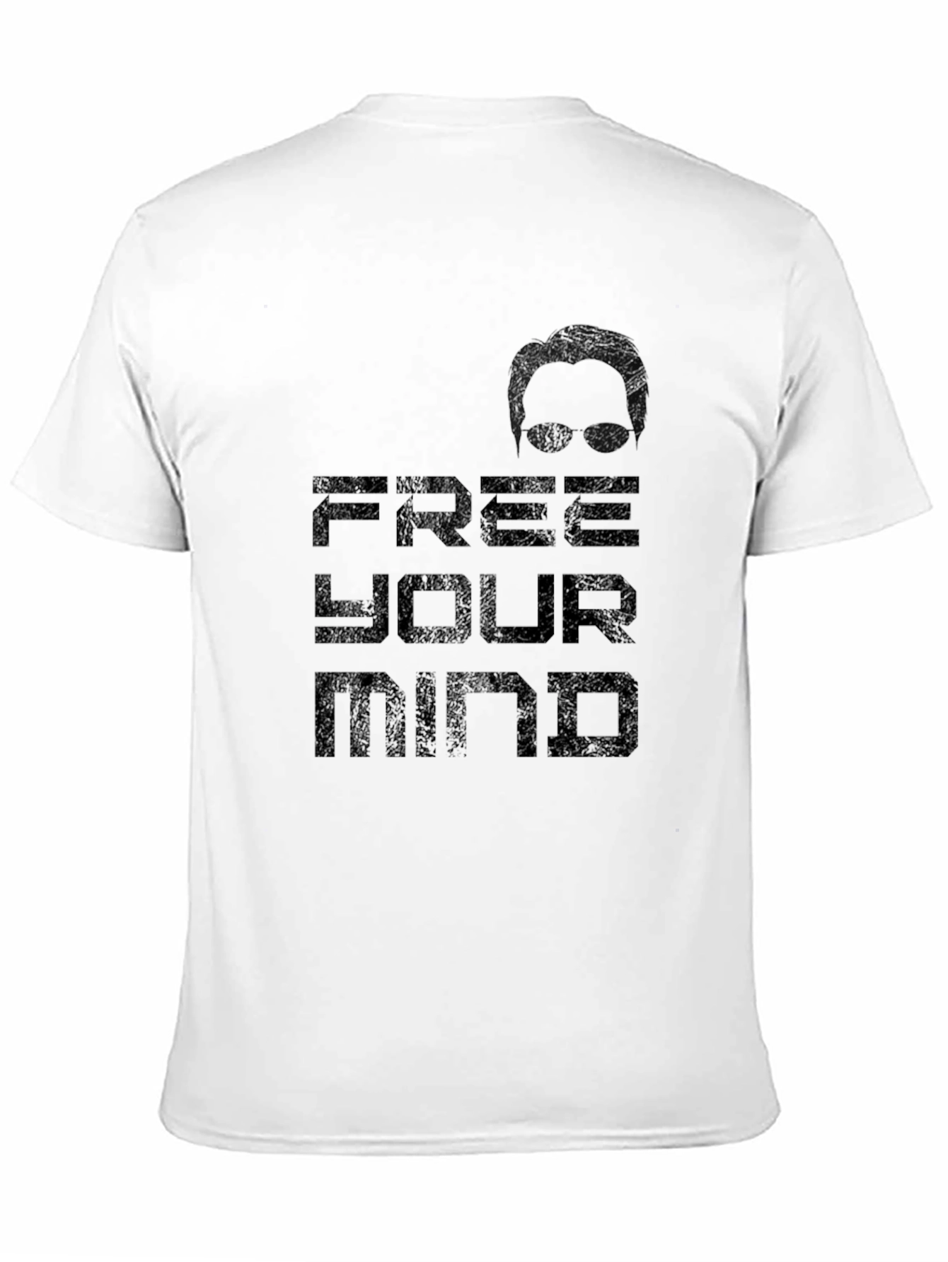 Black Free Your Mind Graphic T-Shirt - Black view 11