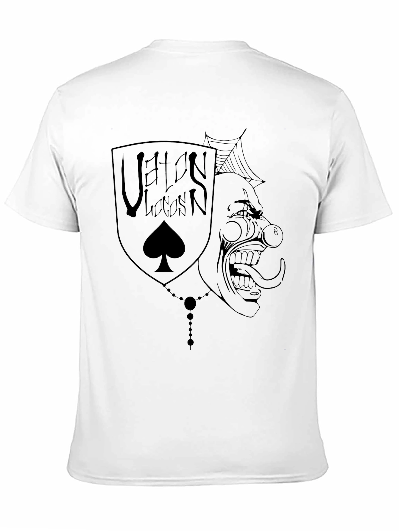 Black Men's Black Vatos Locos T-Shirt view 11