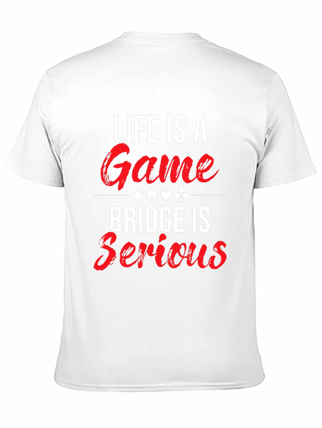 Black Life is a Game Bridge is Serious T-Shirt view 11