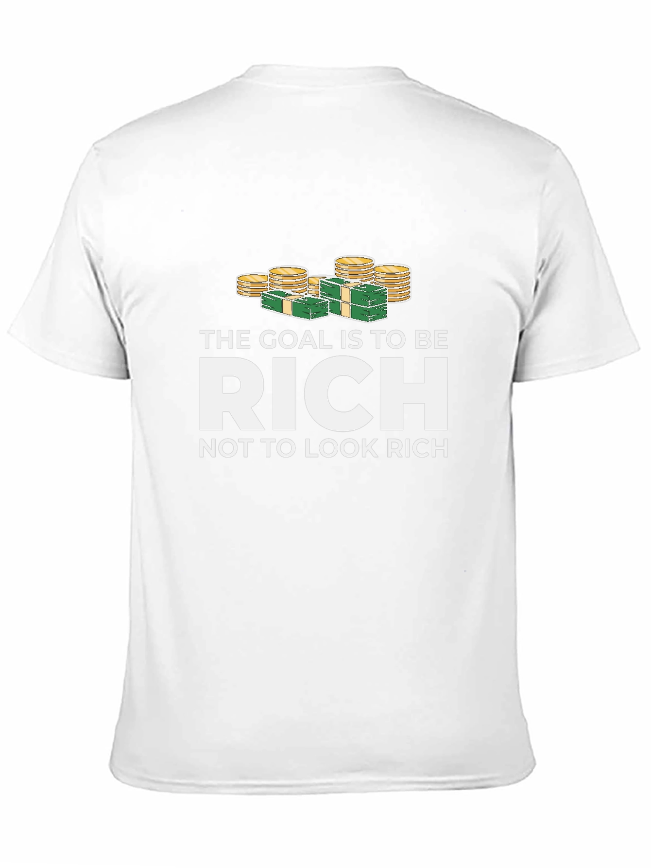 Black Be Rich T-Shirt view 11