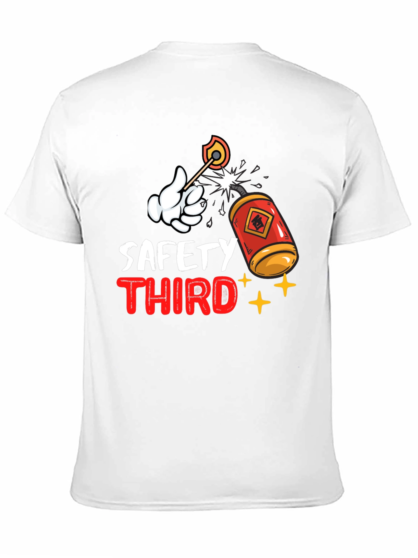 Black Safety Third Graphic T-Shirt view 11