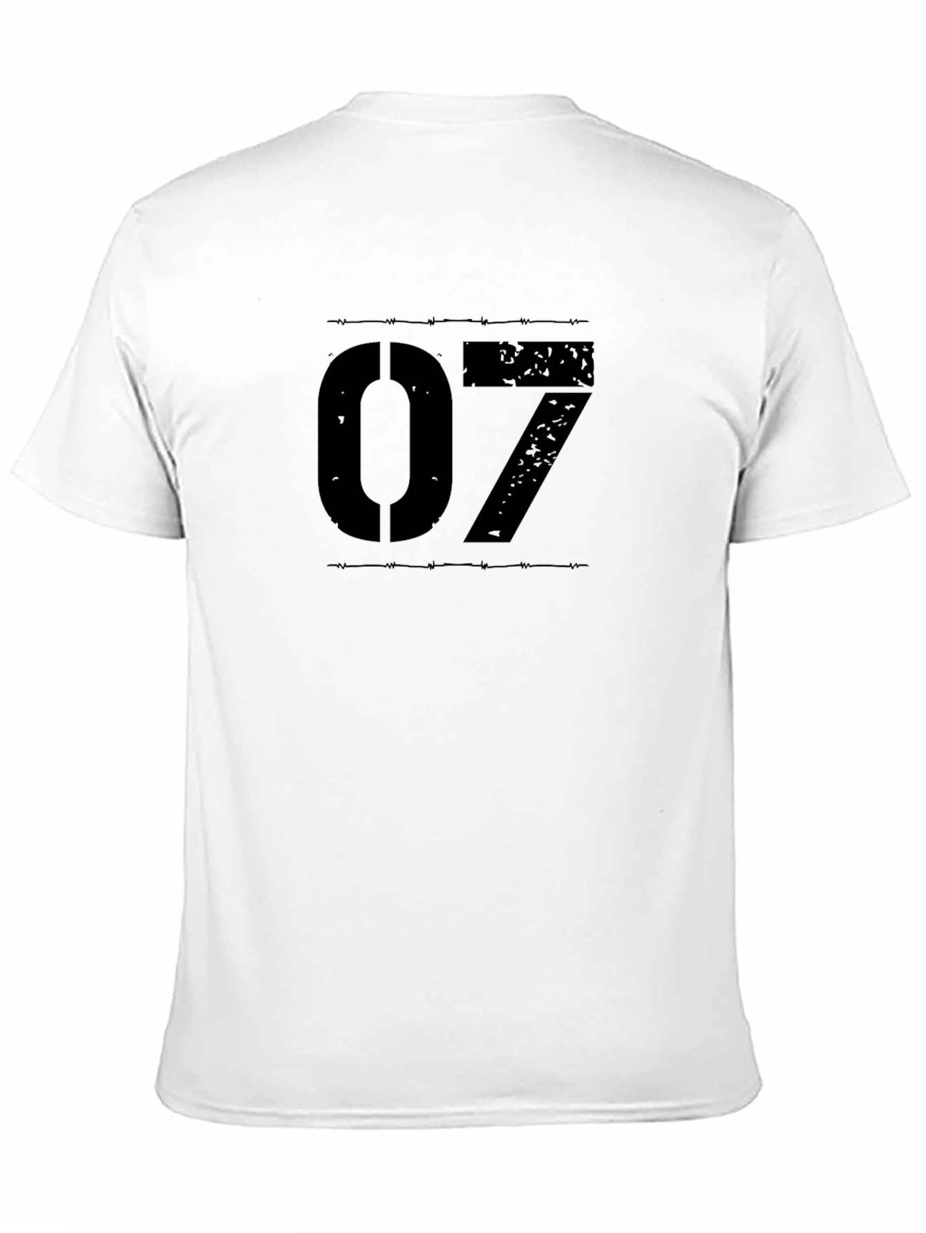 Black Edgy 07 Graphic Black T-Shirt - Urban Style view 11