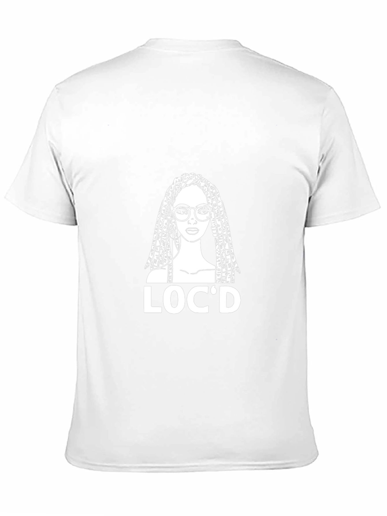 Black Loc'd T-Shirt - Black Graphic Tee view 11