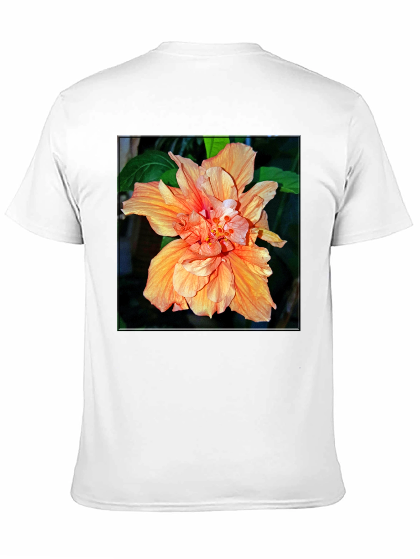 Black Floral Print Black T-Shirt view 11