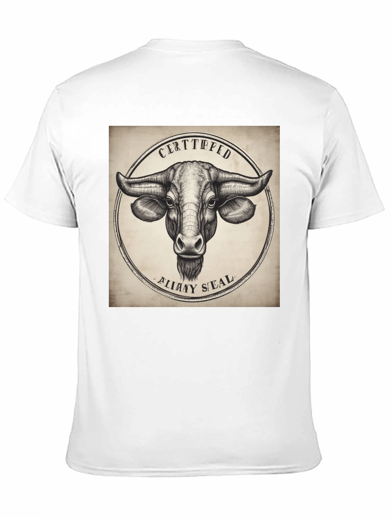 Black Certified Quality Seal Graphic Tee view 11