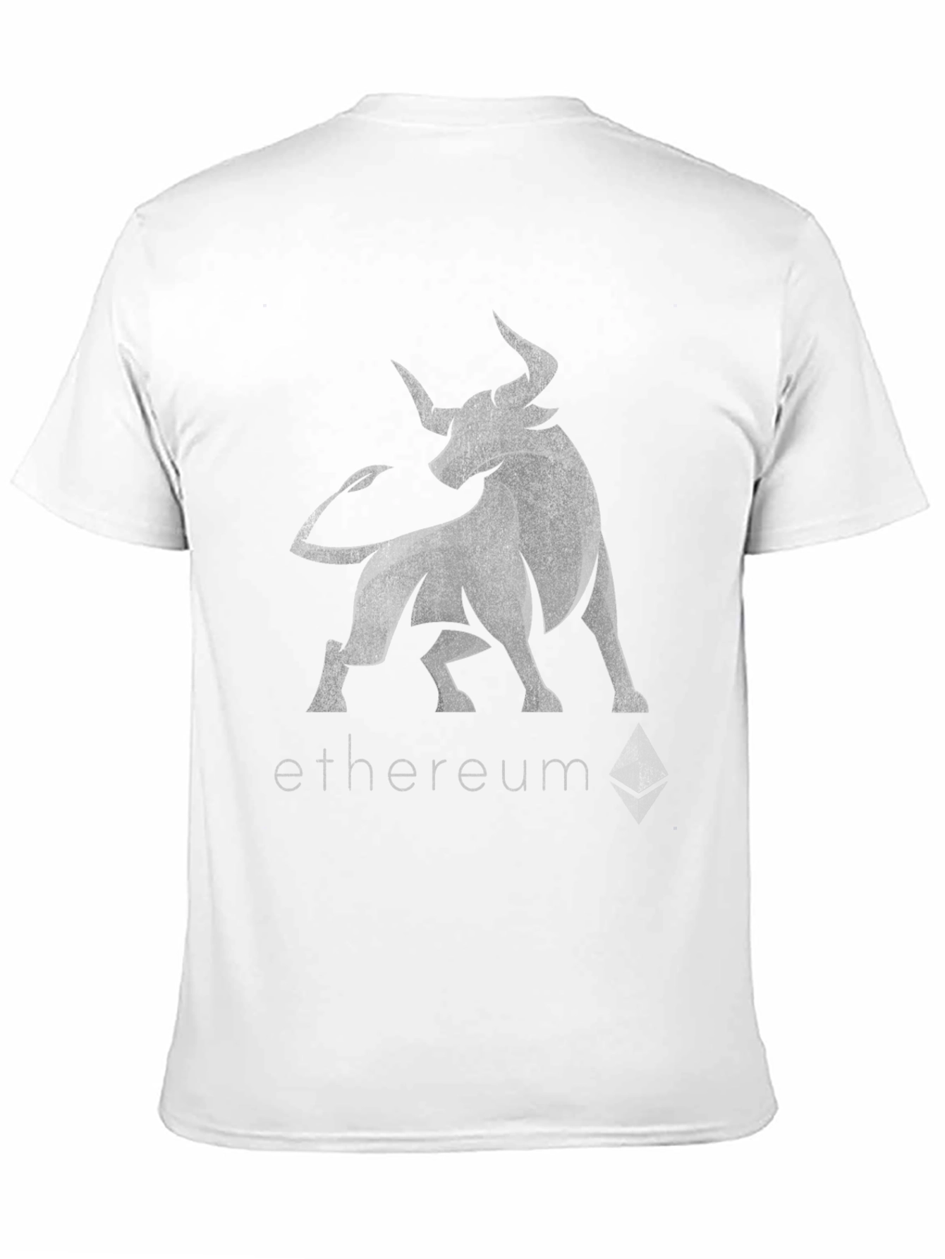 Black Ethereum Bull T-Shirt - Crypto Investor Tee view 11