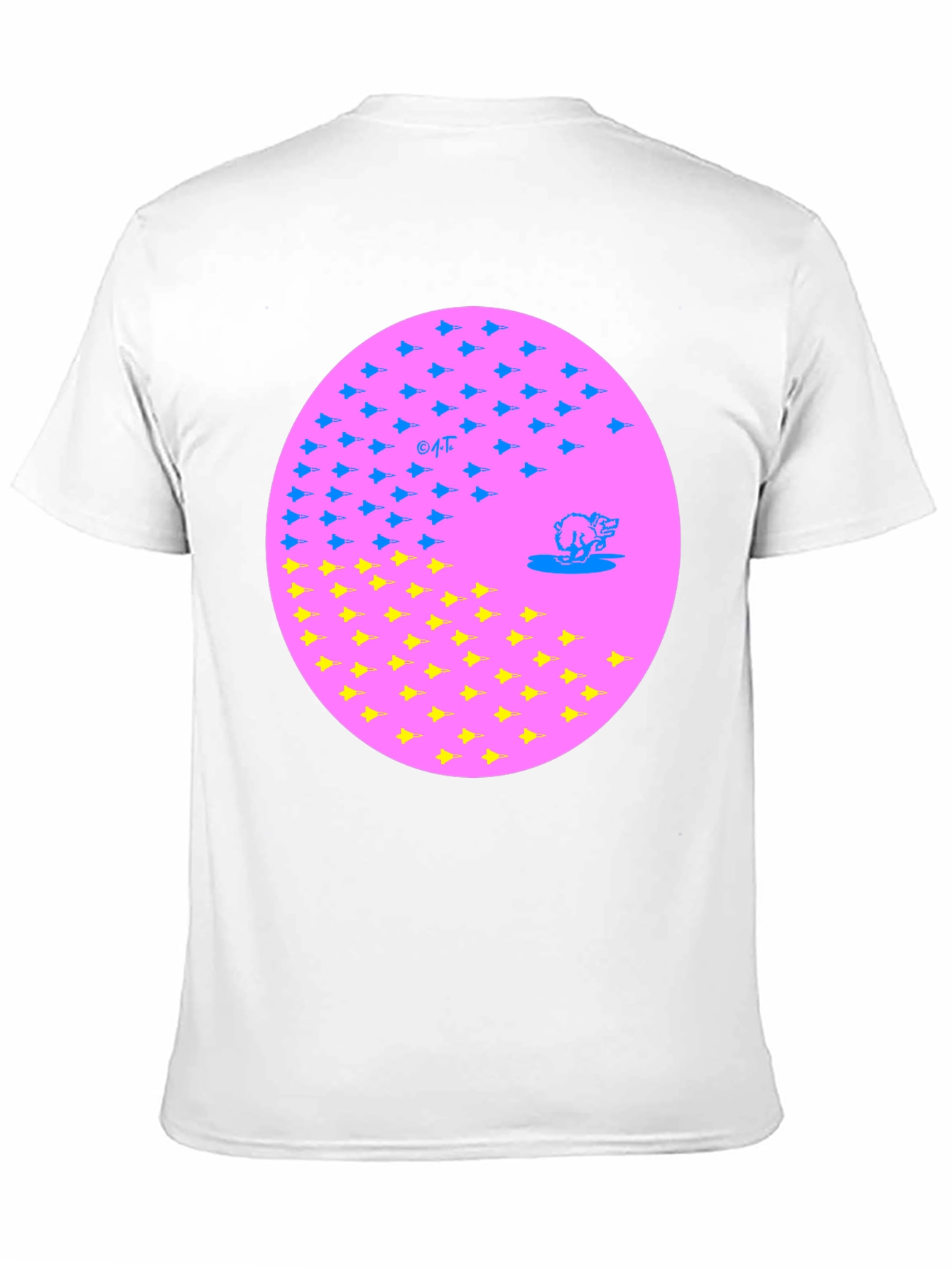 Black Abstract Airplane Graphic Black Tee Shirt view 11