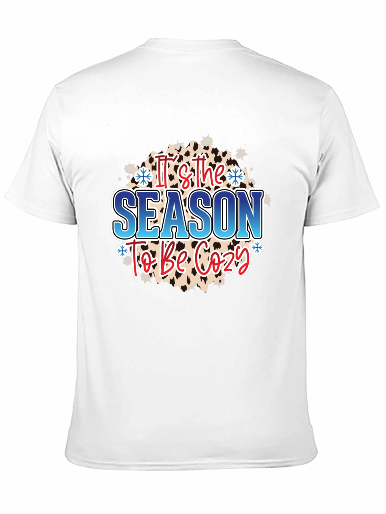 Black It's the Season to Be Cozy T-Shirt view 11