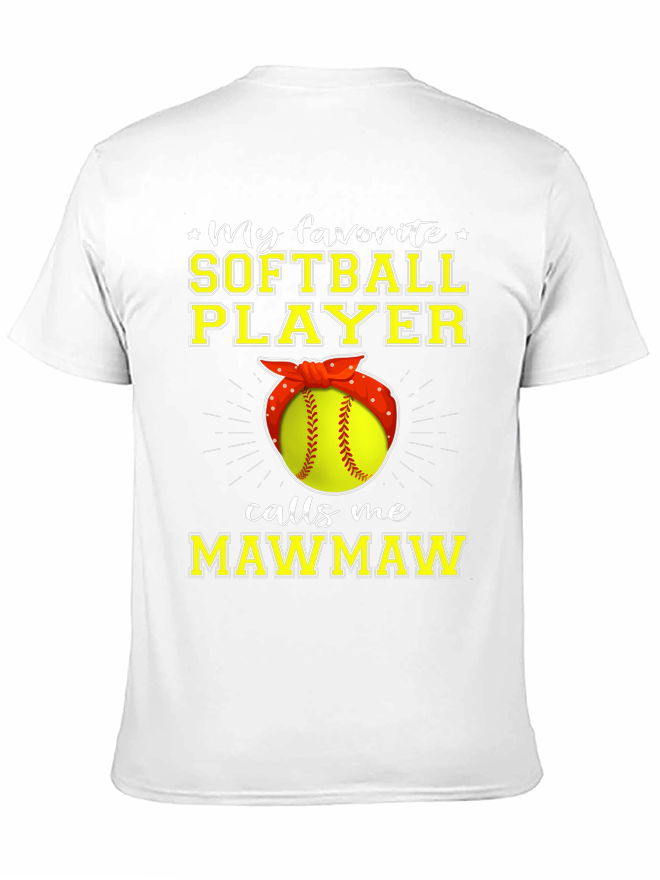 Softball Mawmaw T-Shirt - 11